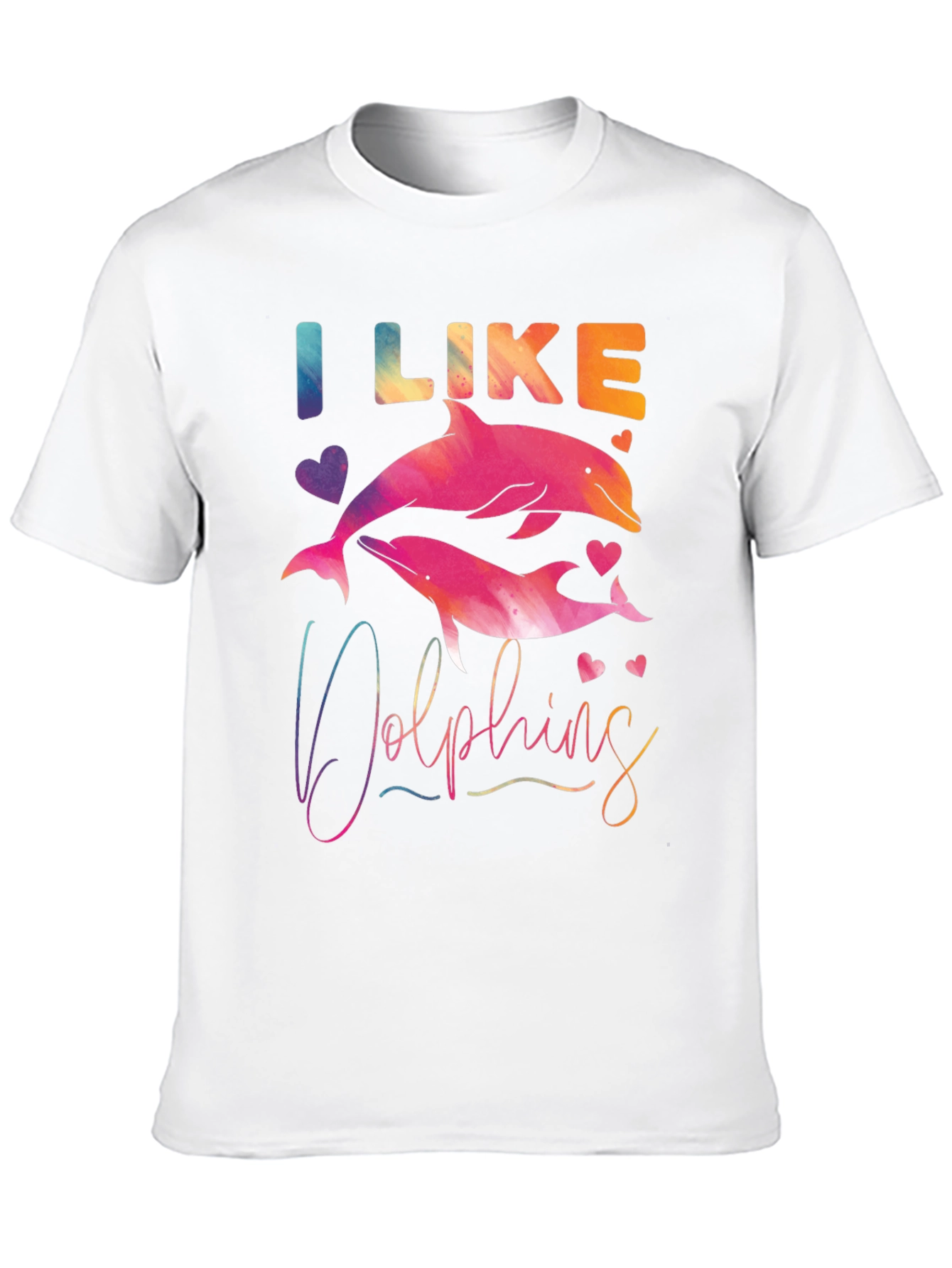 I Like Dolphins Graphic Tee