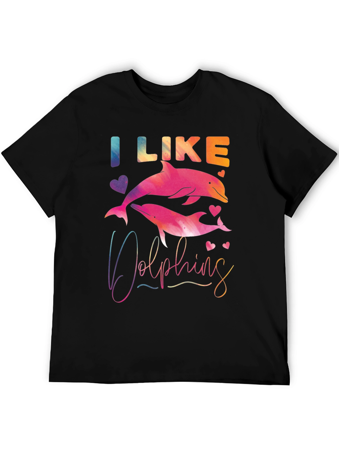 I Like Dolphins Graphic Tee