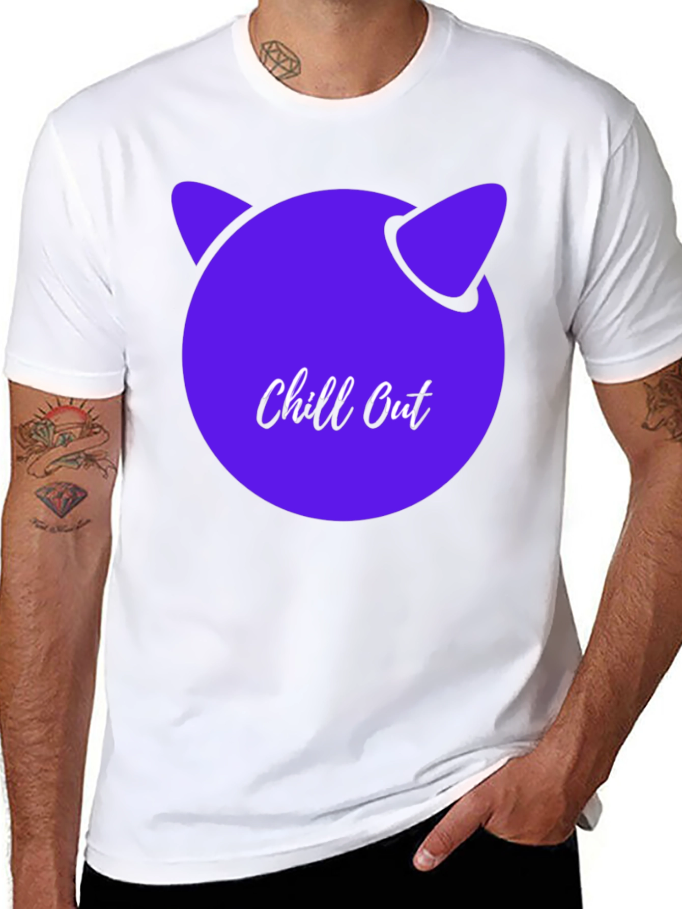 Chill Out Graphic T-Shirt - Fun and Casual Style
