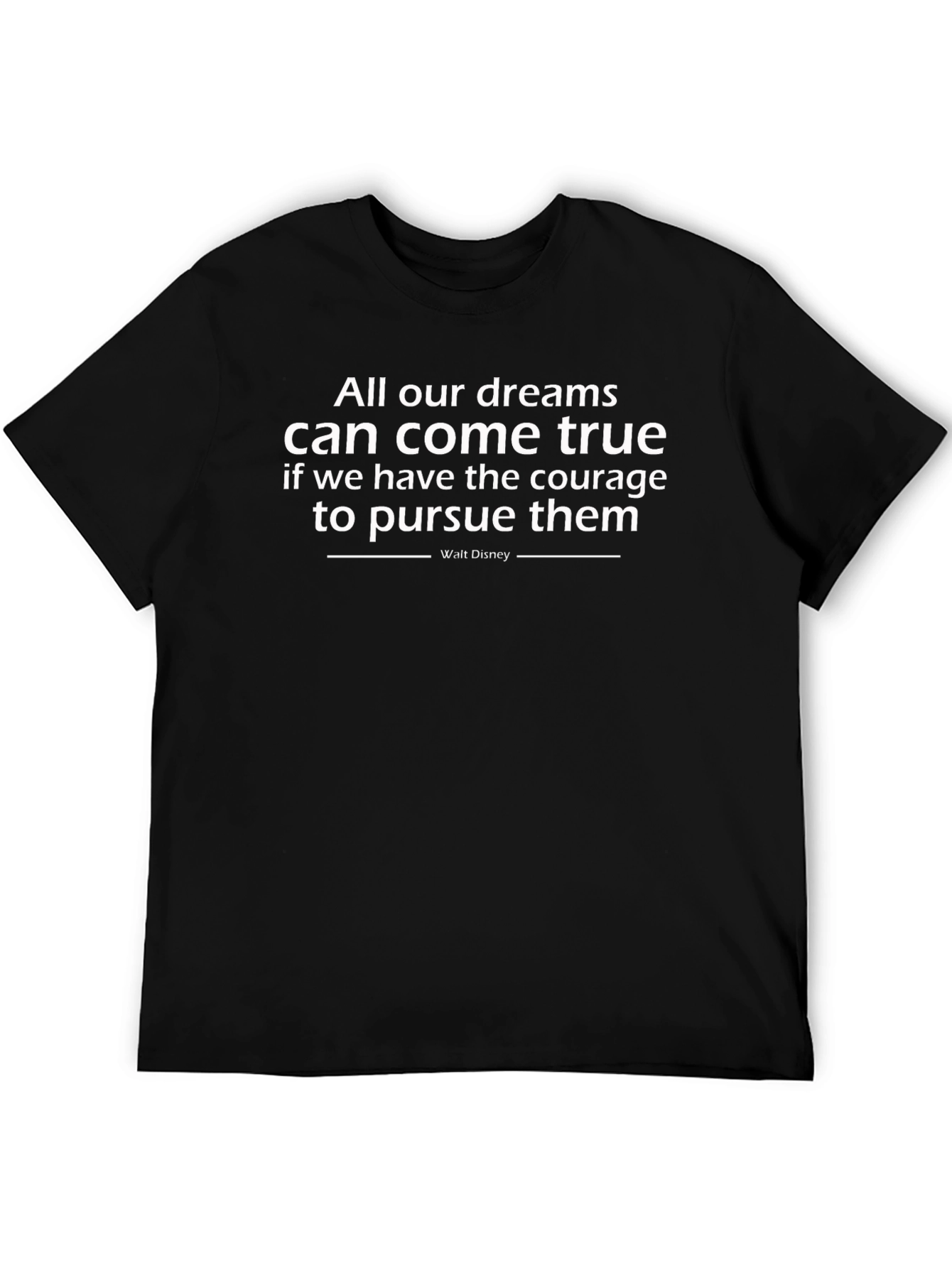 Dream Courage True Black T-Shirt