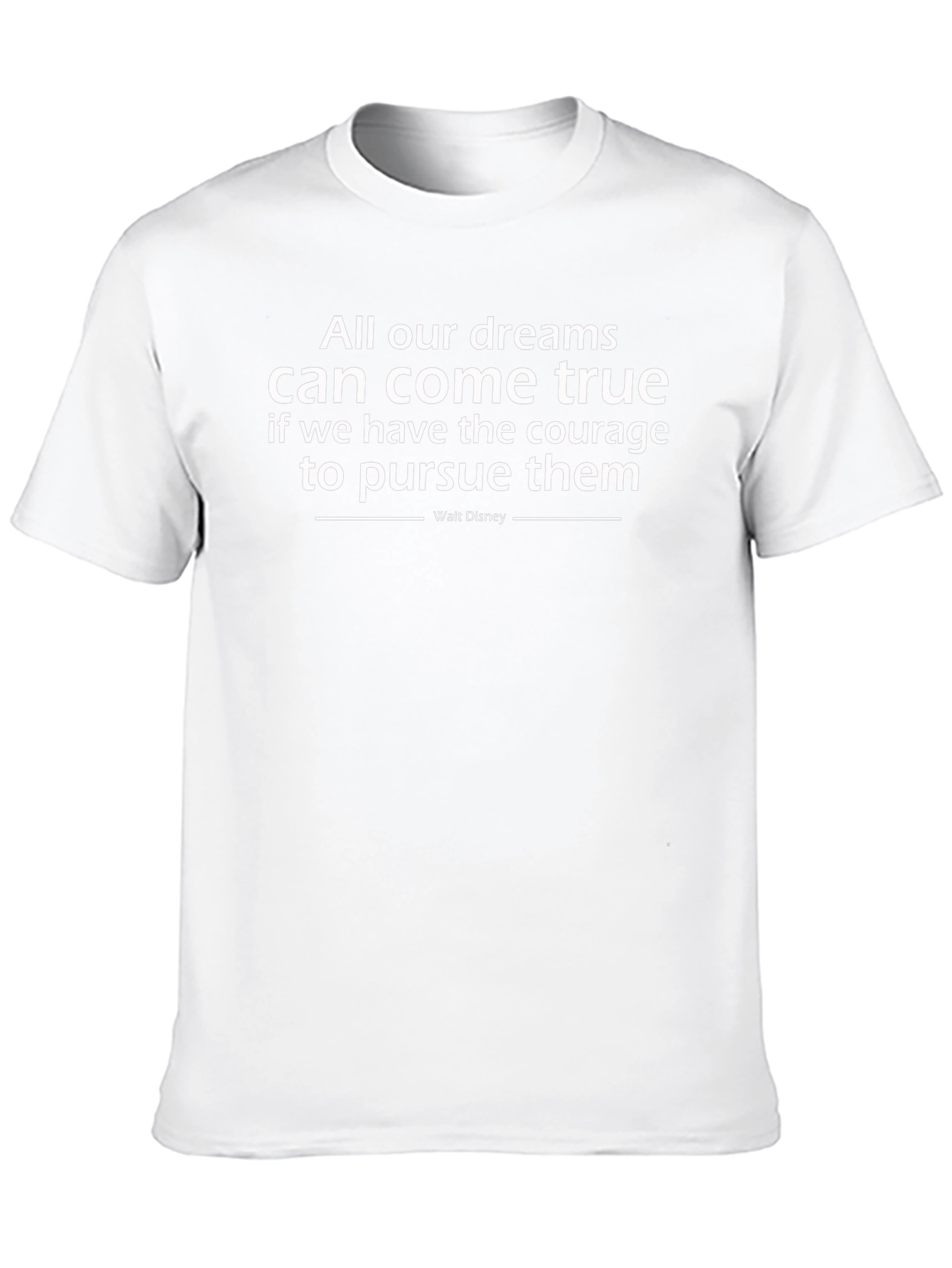 Dream Courage True Black T-Shirt