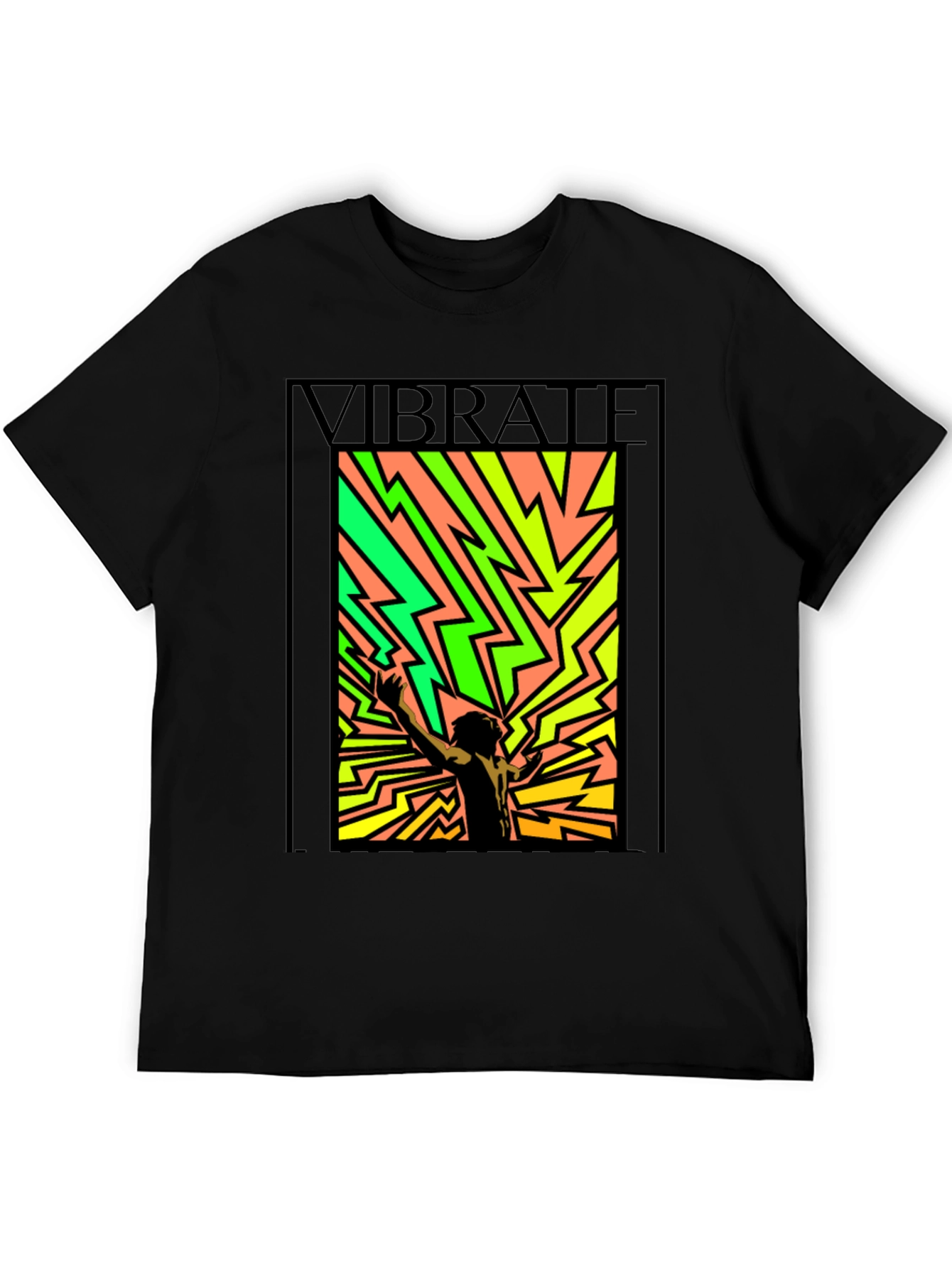 Vibrate Graphic Print T-Shirt