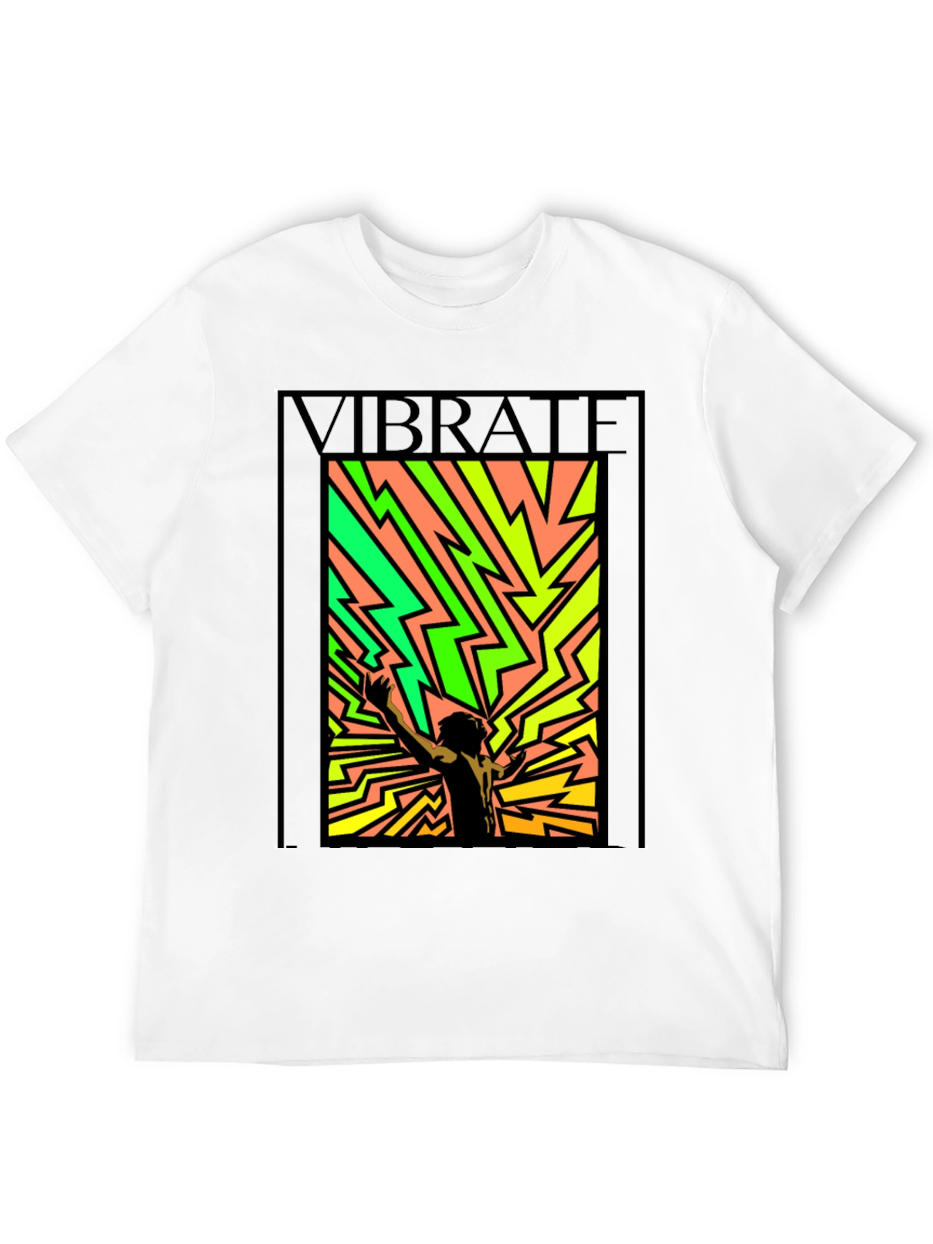 Vibrate Graphic Print T-Shirt