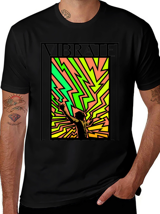Vibrate Graphic Print T-Shirt