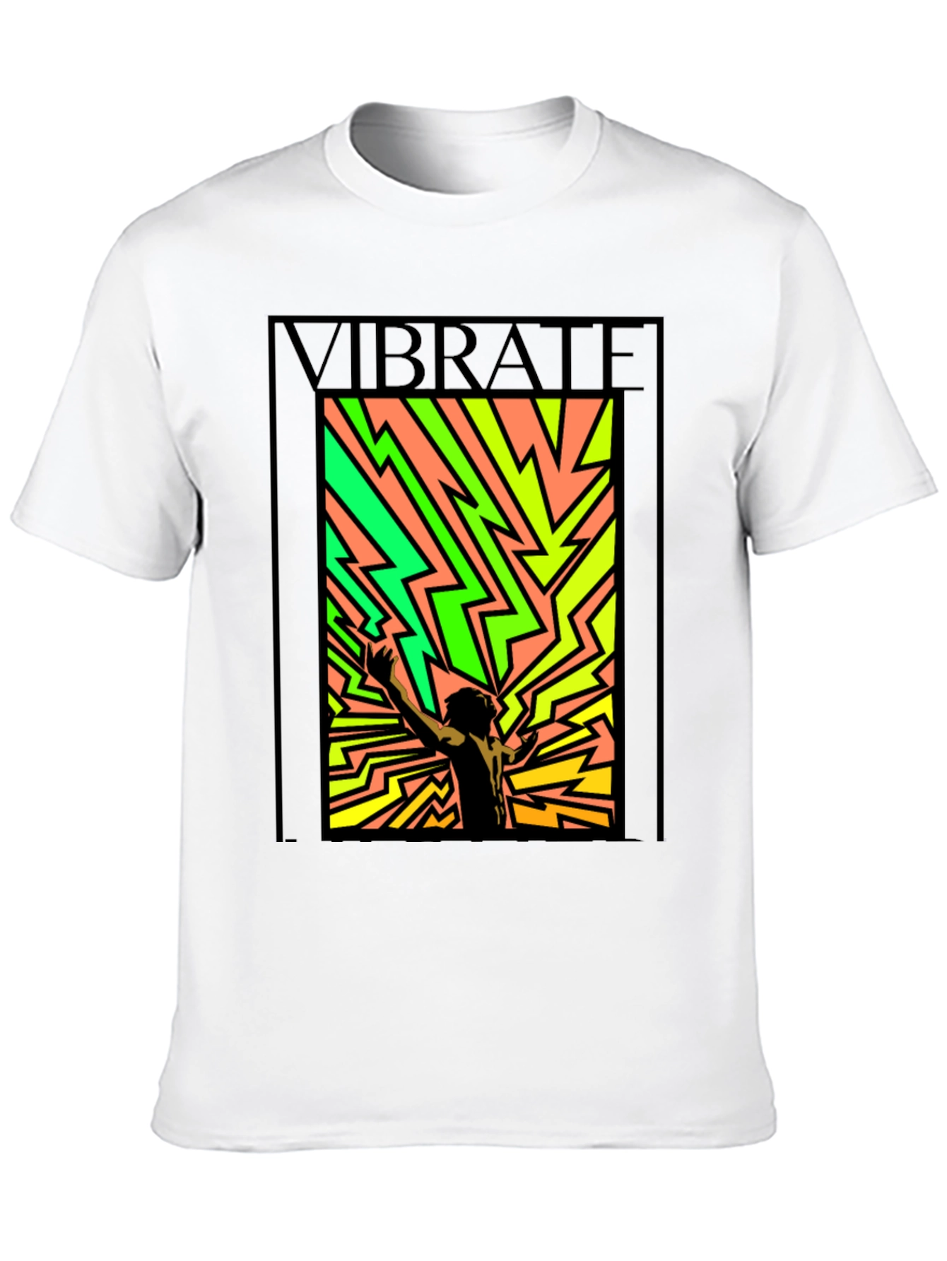 Vibrate Graphic Print T-Shirt