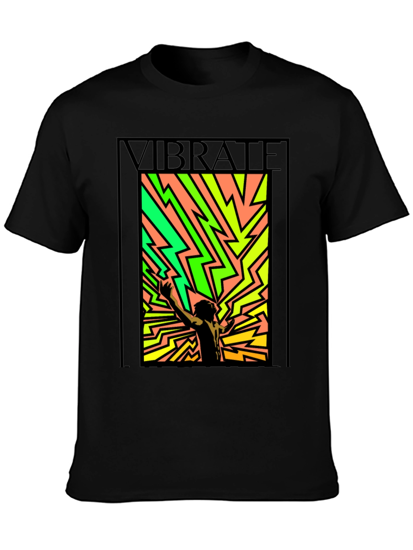 Vibrate Graphic Print T-Shirt