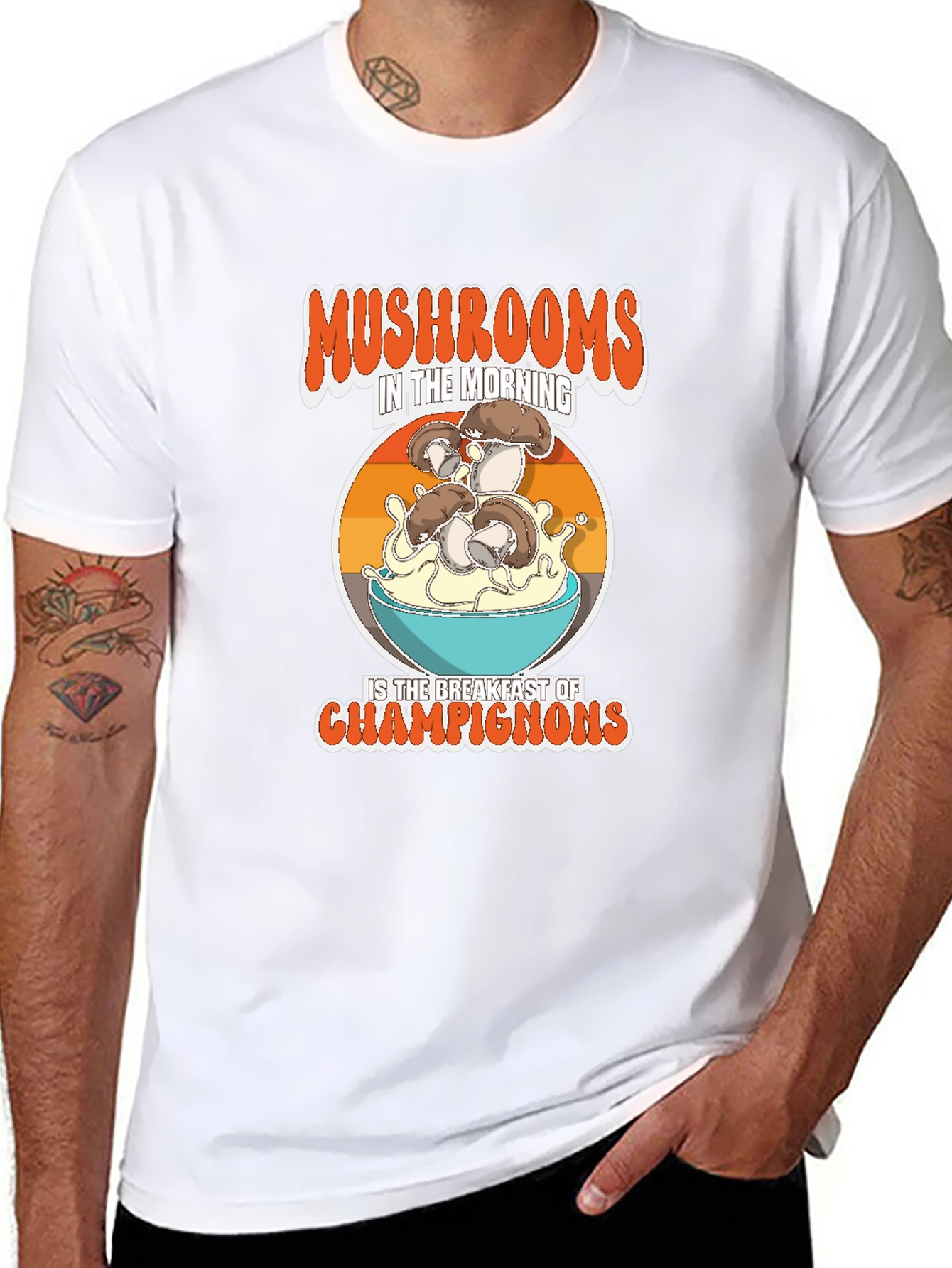 Mushroom Breakfast T-Shirt