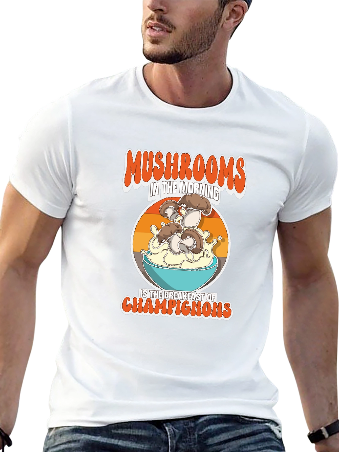 Mushroom Breakfast T-Shirt