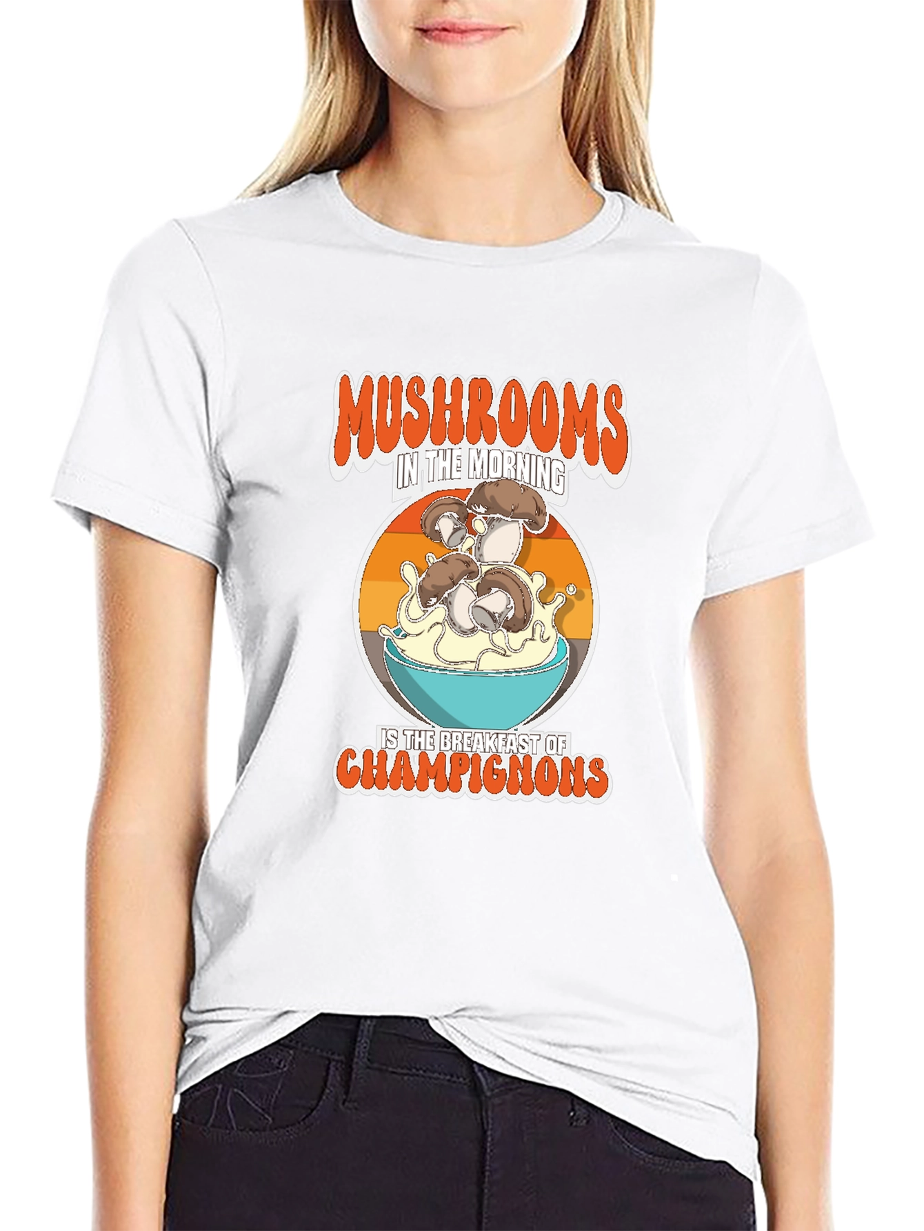 Mushroom Breakfast T-Shirt