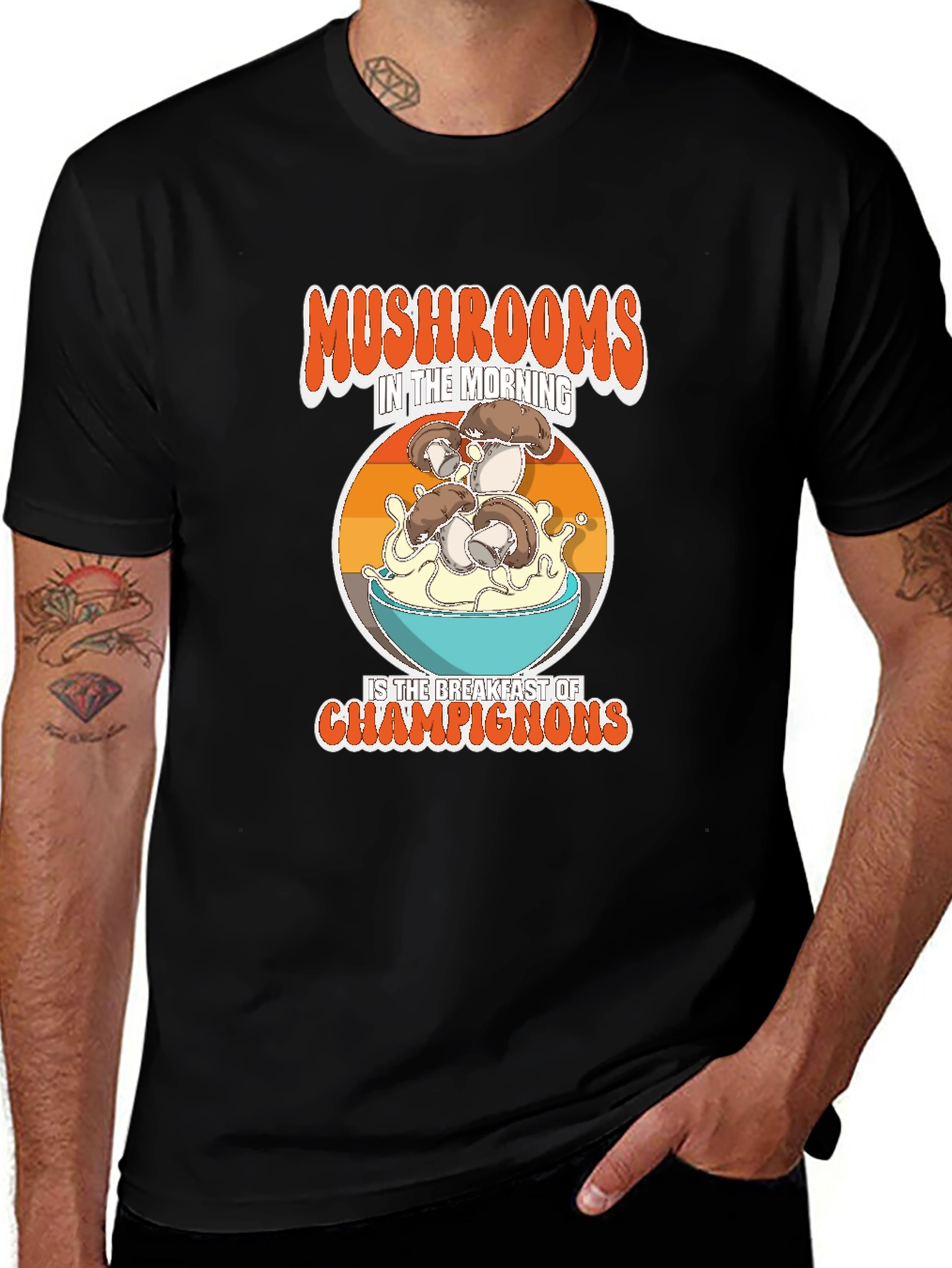 Mushroom Breakfast T-Shirt