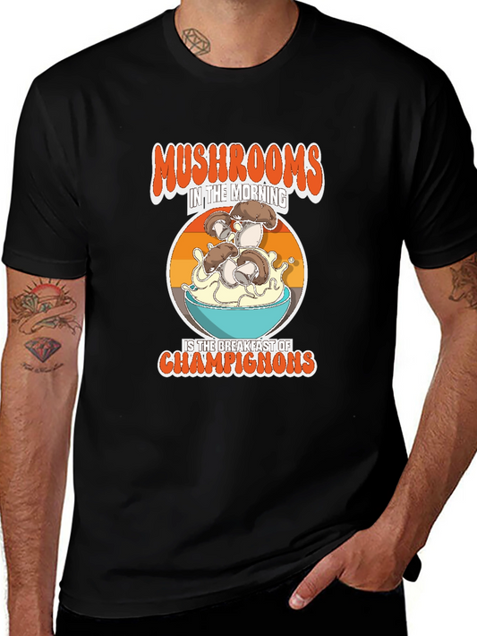 Mushroom Breakfast T-Shirt