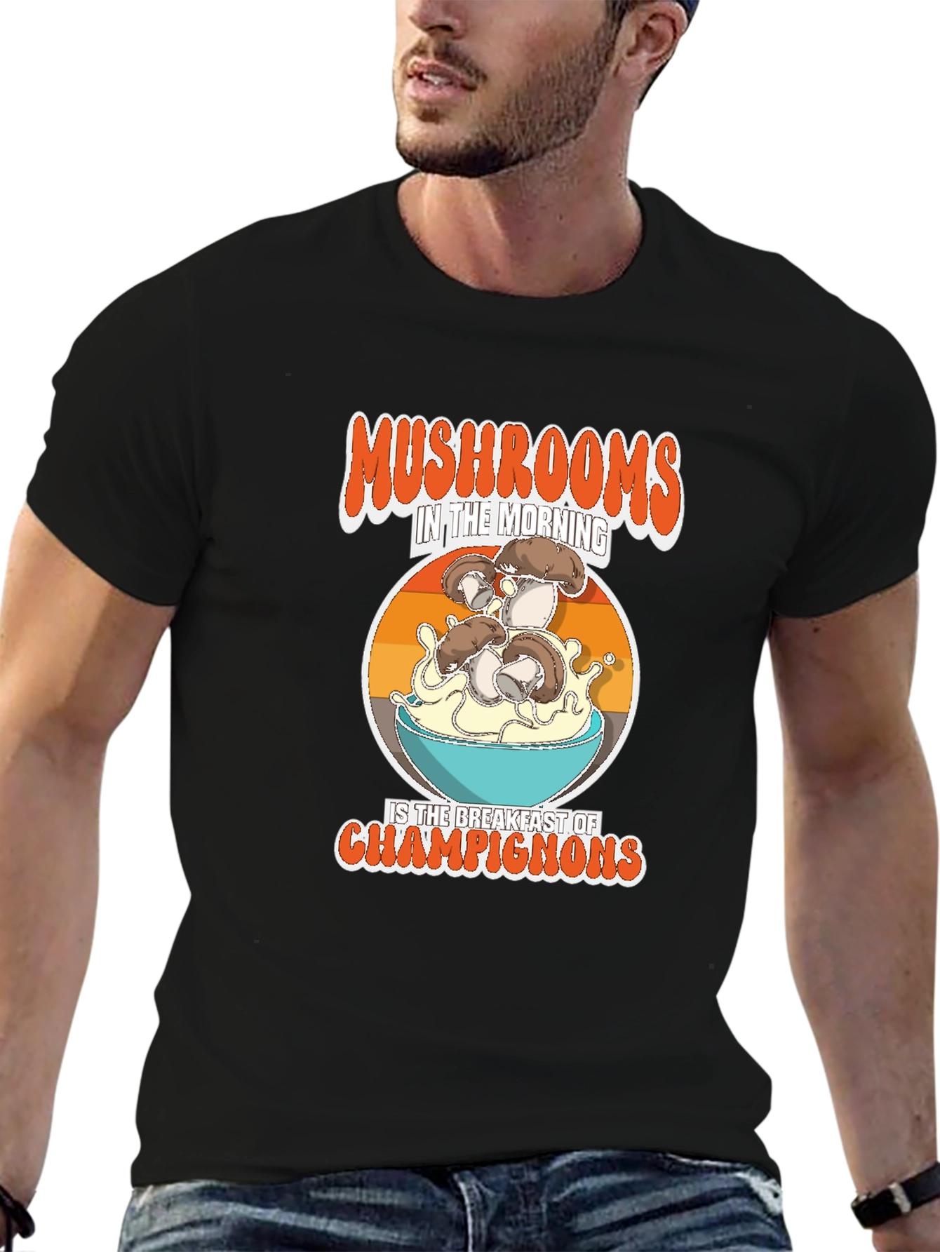 Mushroom Breakfast T-Shirt