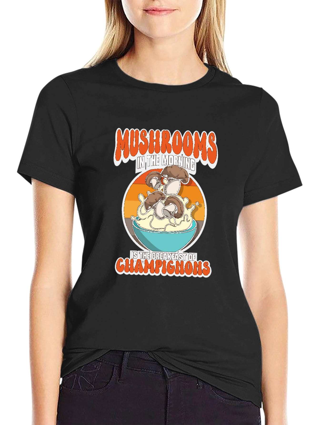 Mushroom Breakfast T-Shirt