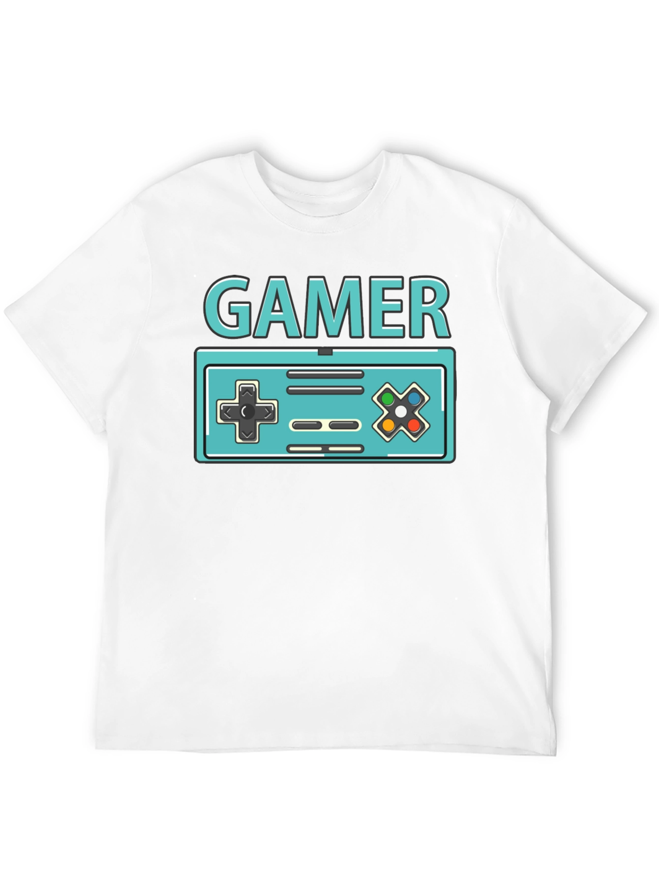 Retro Gamer T-Shirt - Classic Console Design