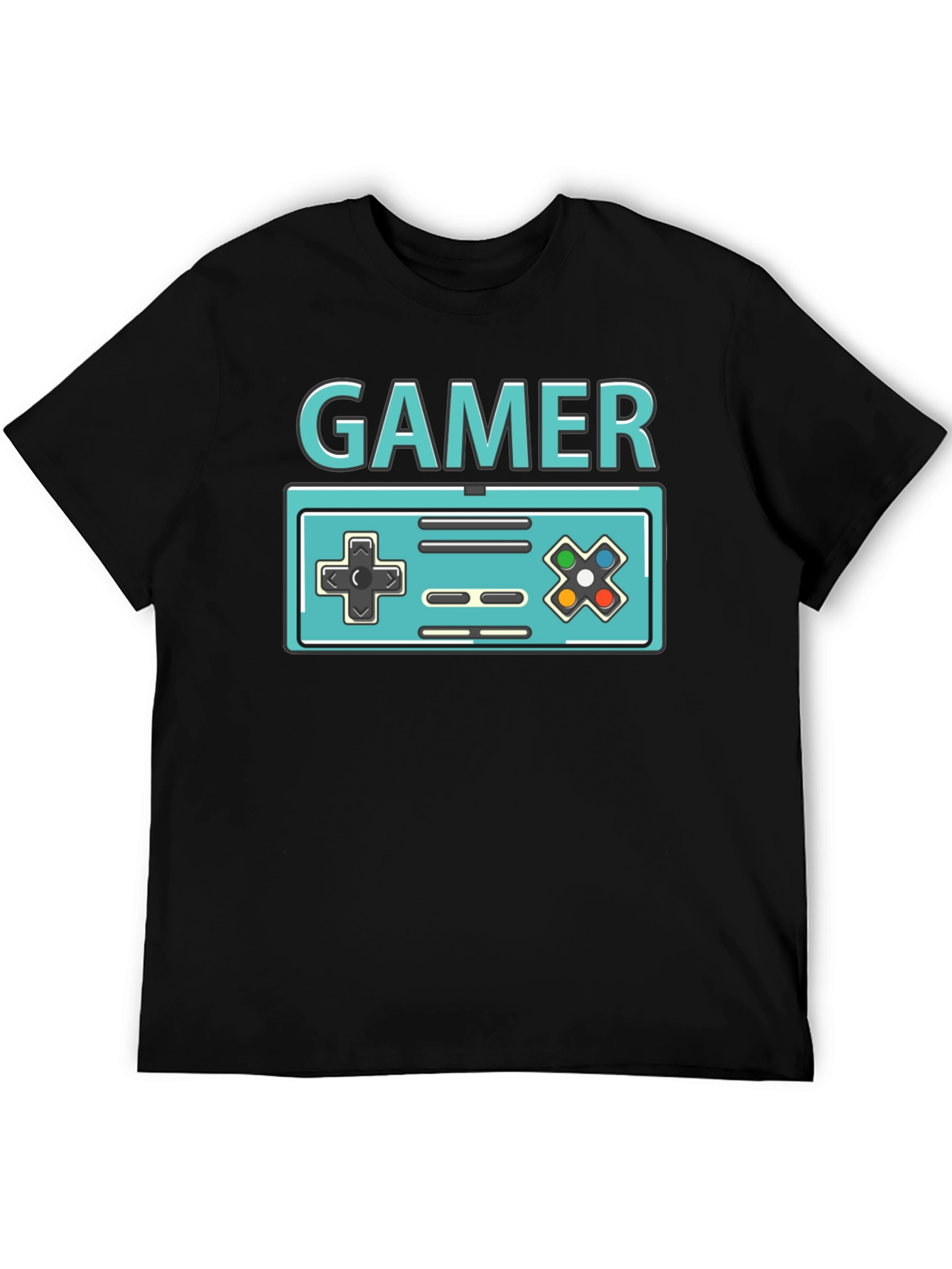 Retro Gamer T-Shirt - Classic Console Design
