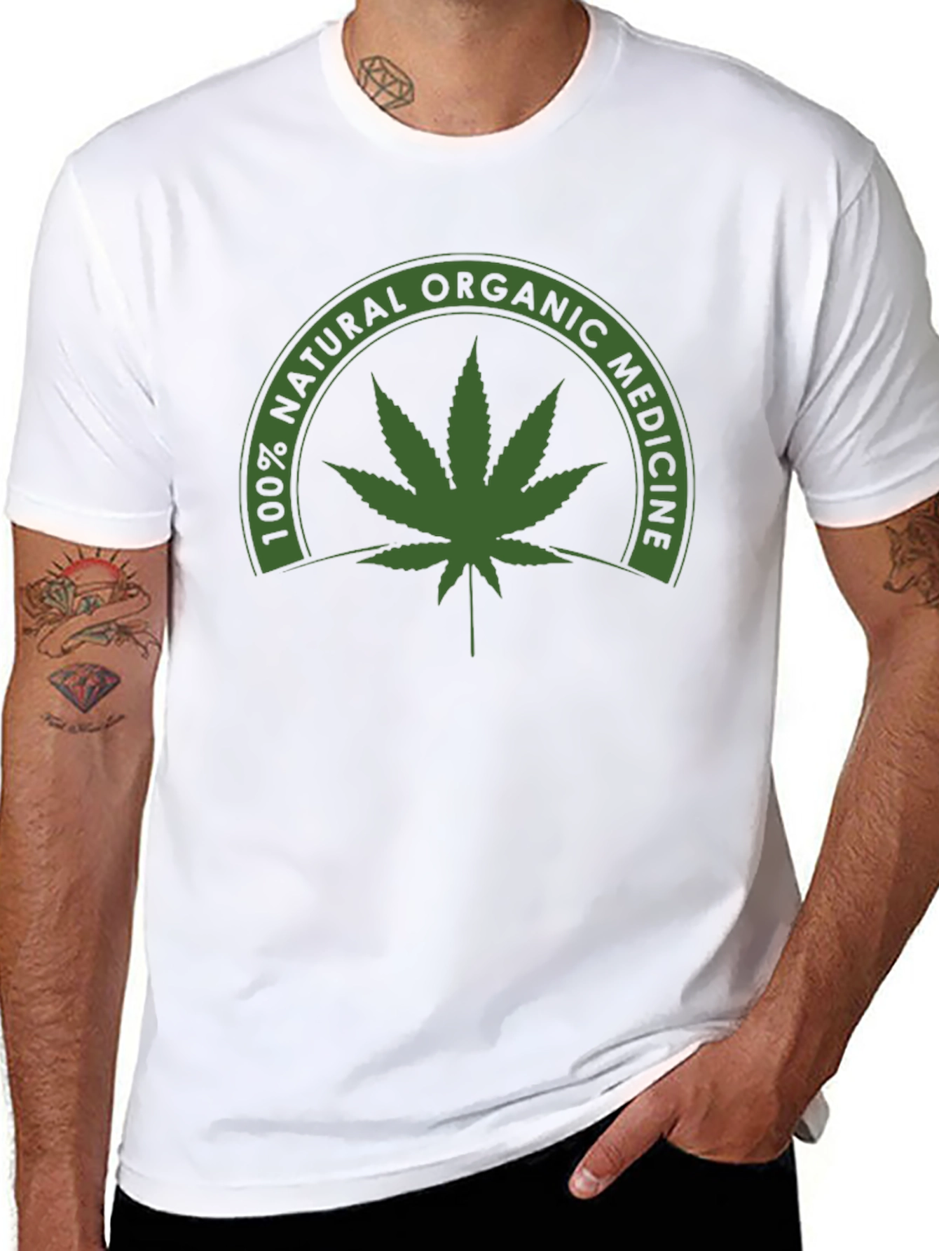 Organic Medicine T-Shirt - Natural Herbal Remedy