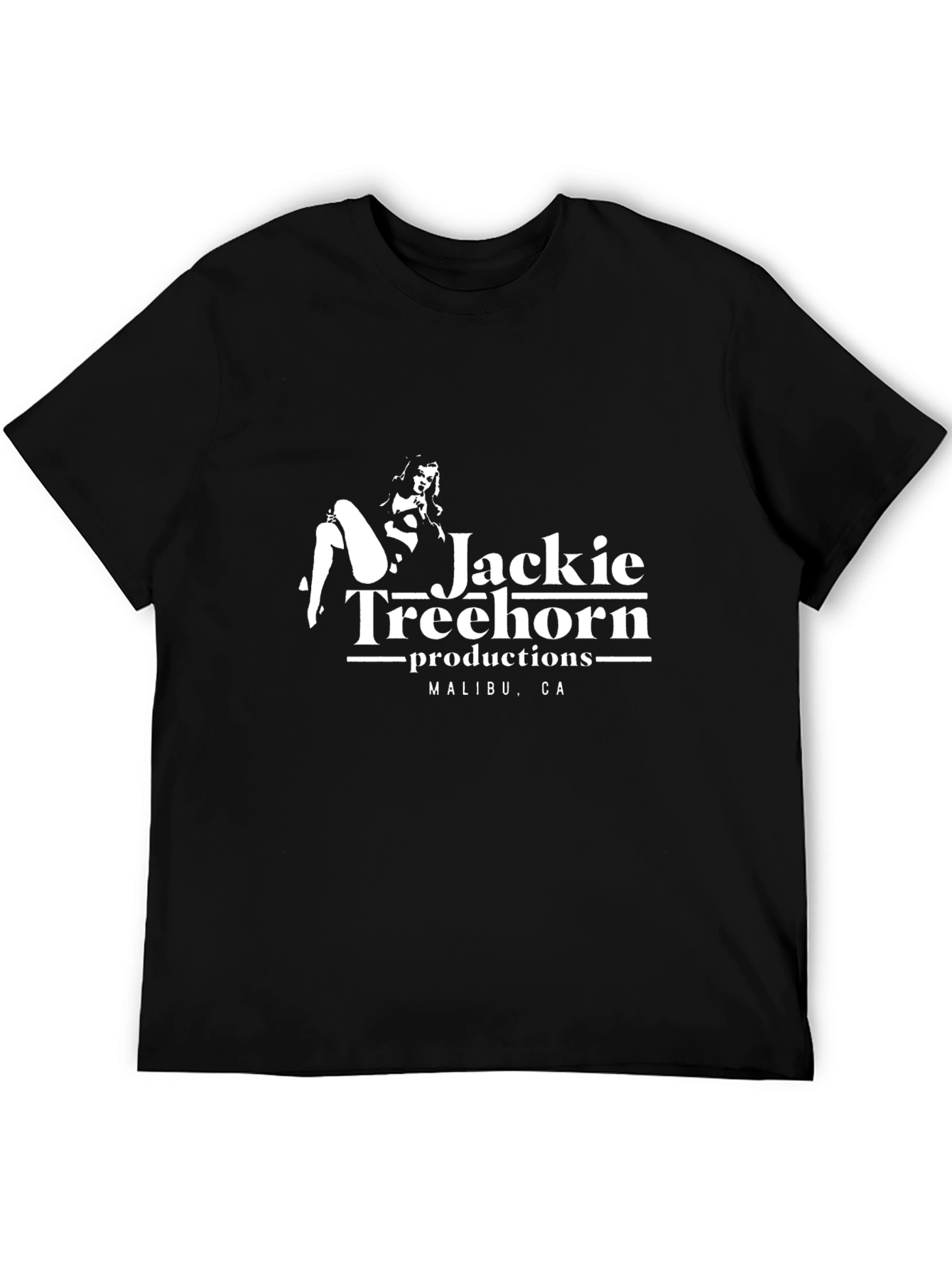 Jackie Treehorn Productions Black T-Shirt