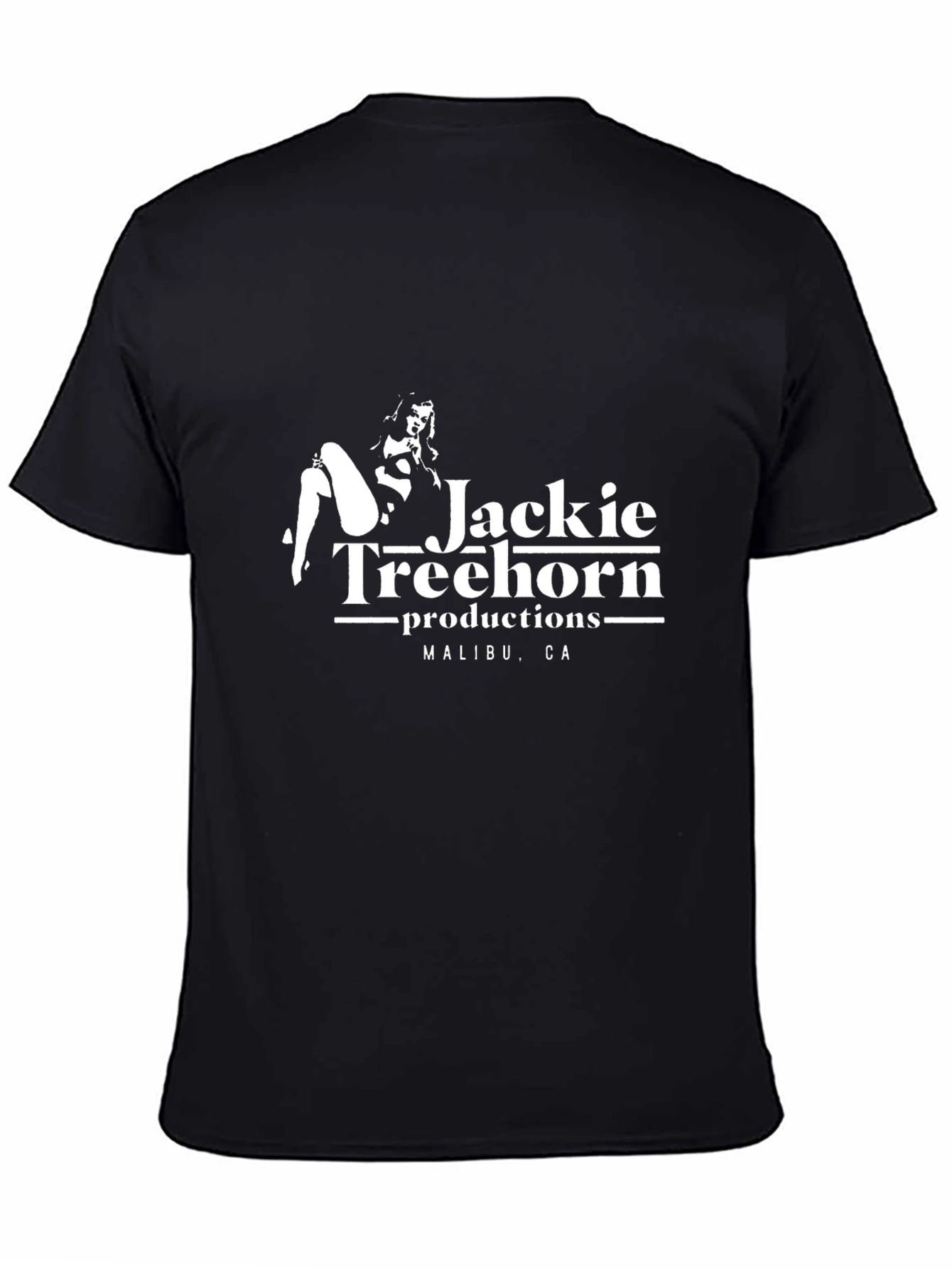 Jackie Treehorn Productions Black T-Shirt