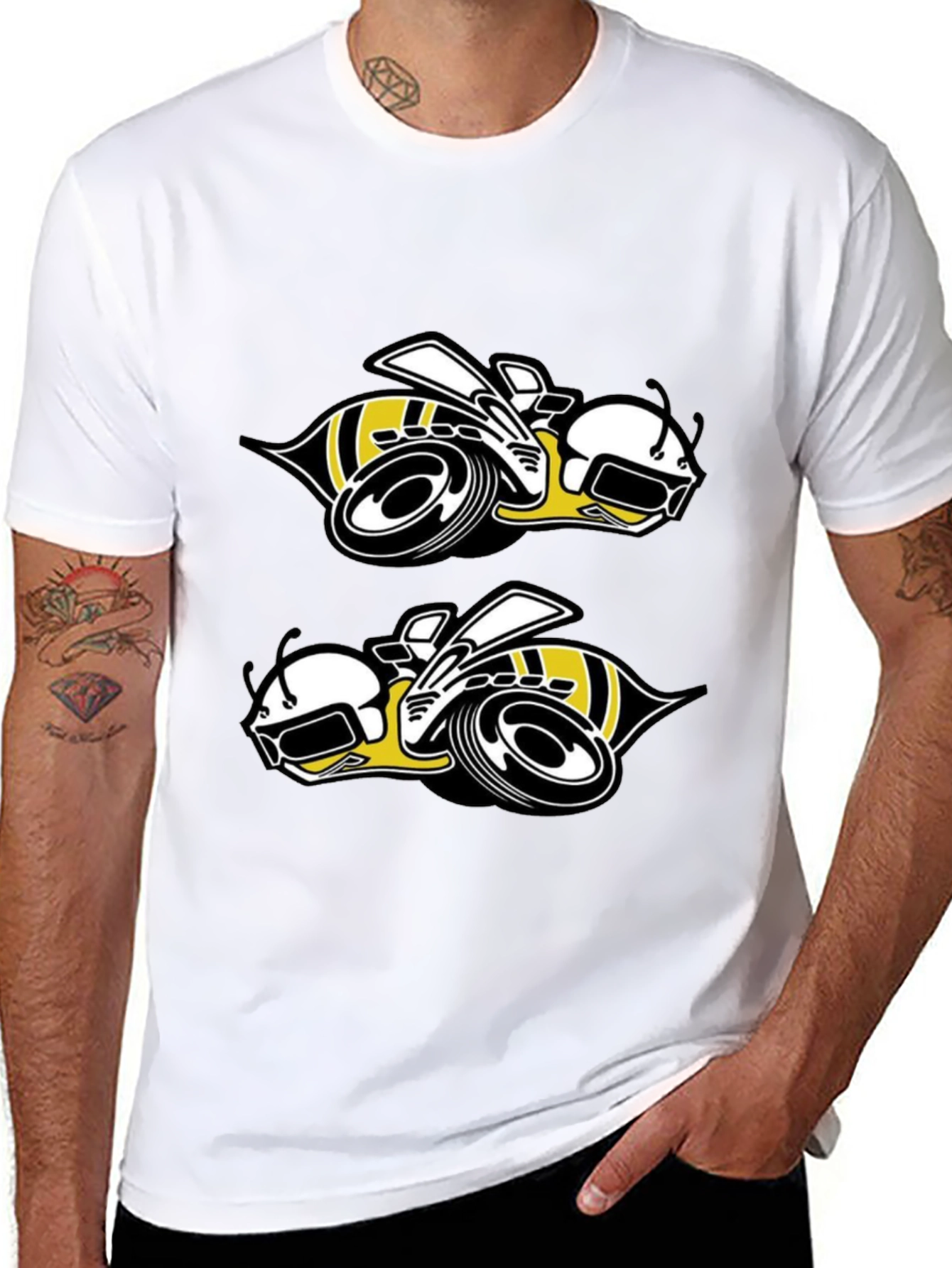 Black Super Bee Graphic T-Shirt