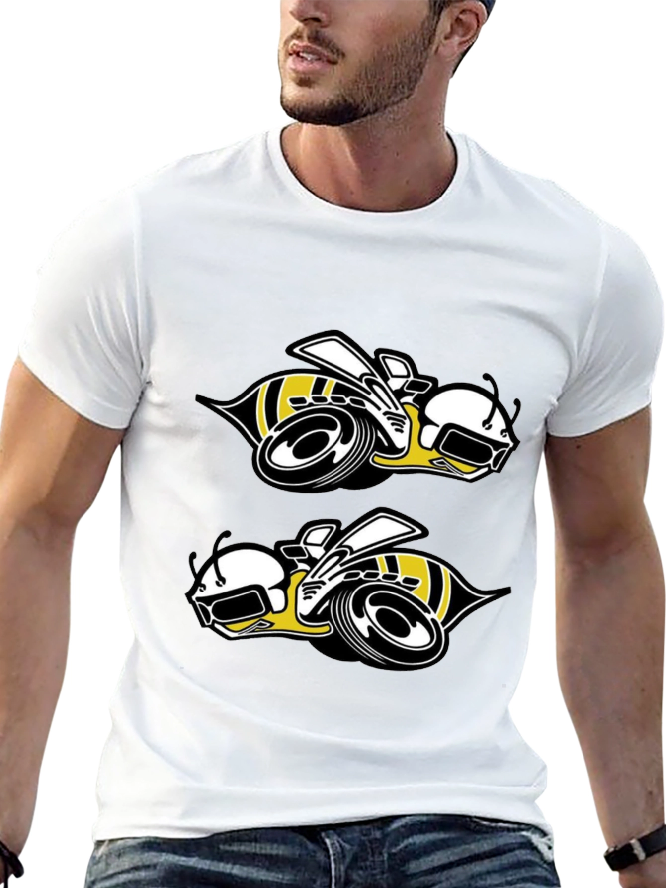 Black Super Bee Graphic T-Shirt