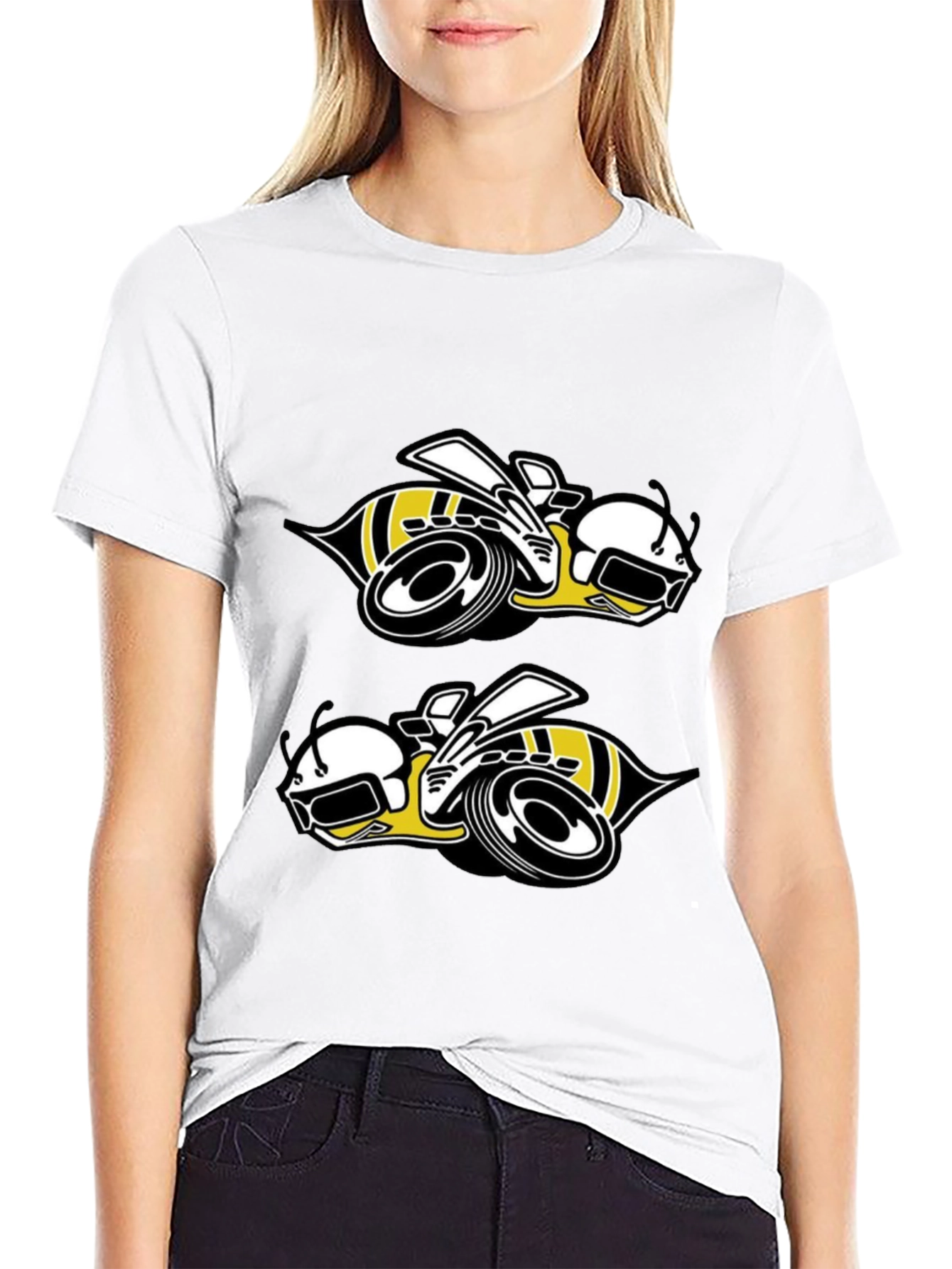 Black Super Bee Graphic T-Shirt