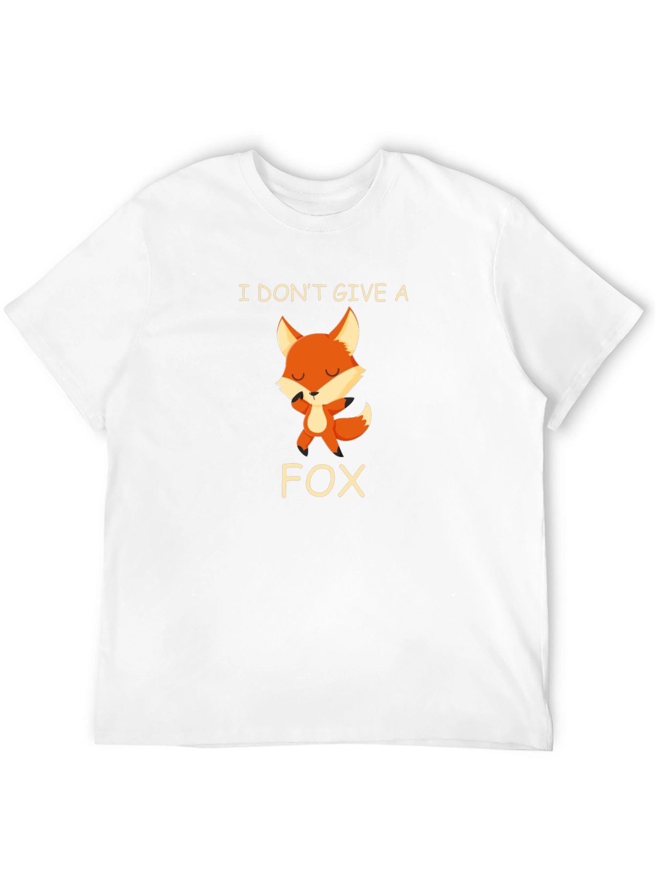 I Dont Give a Fox Funny T-Shirt