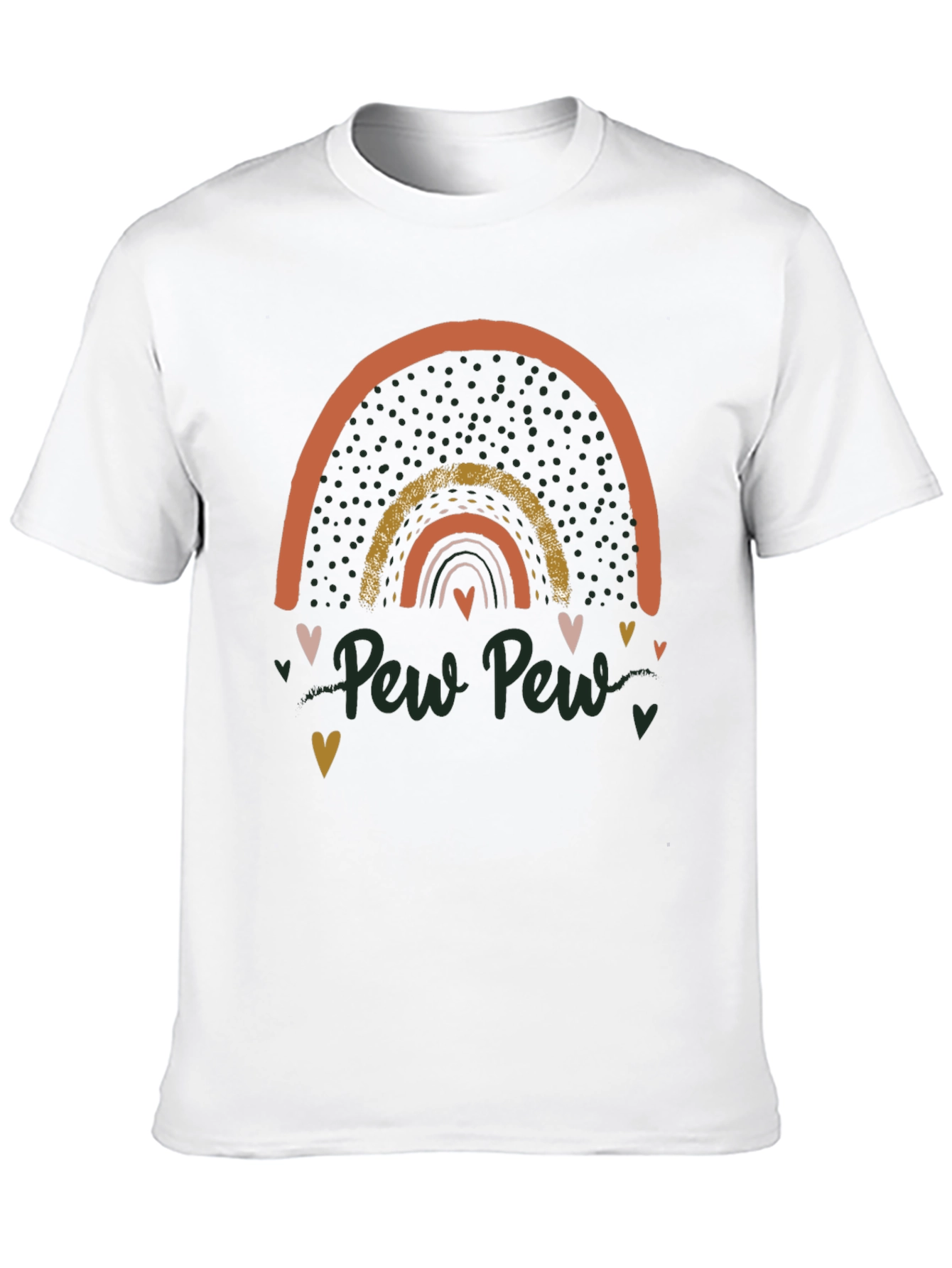 Pew Pew Rainbow Graphic Tee