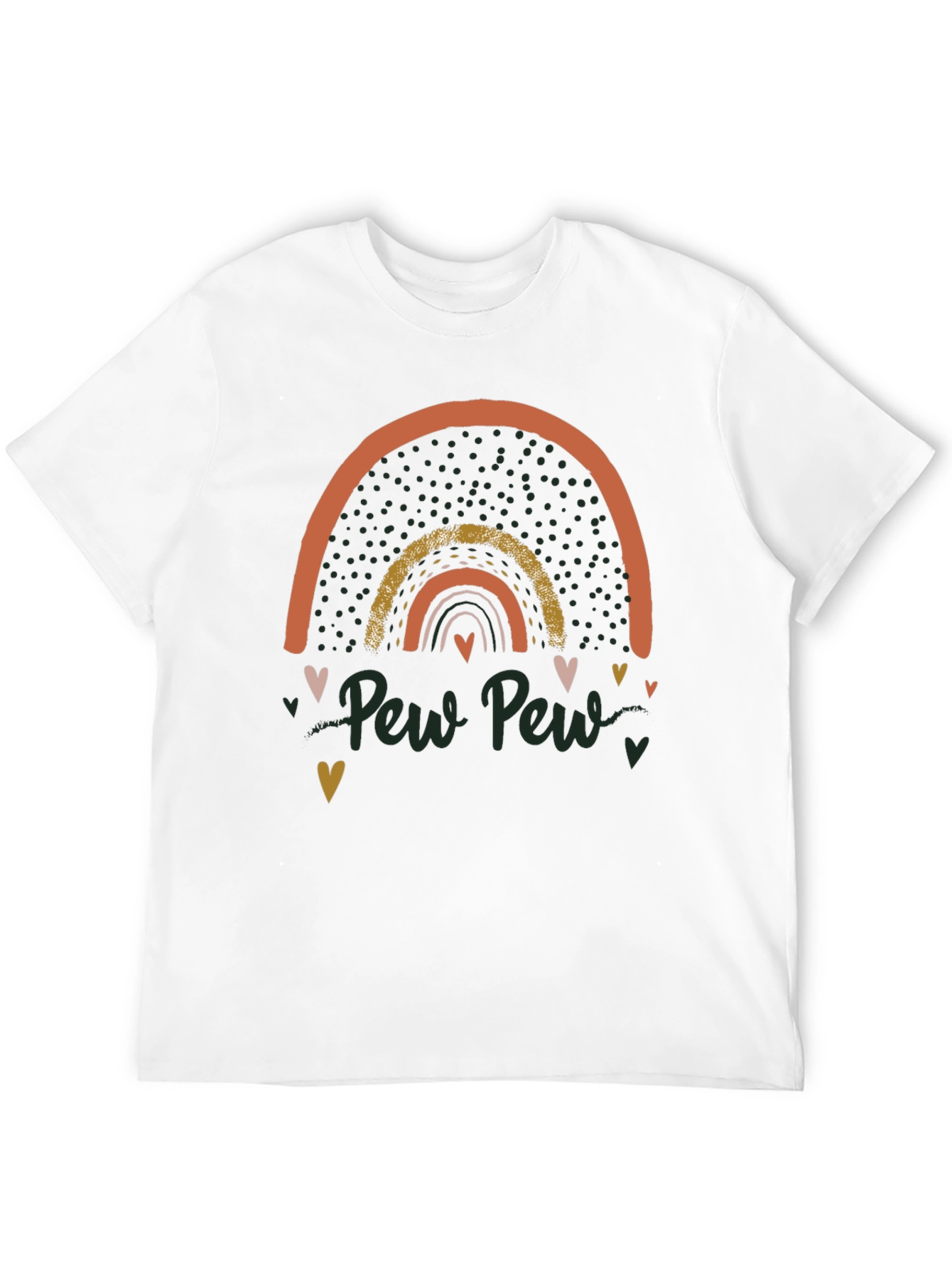 Pew Pew Rainbow Graphic Tee