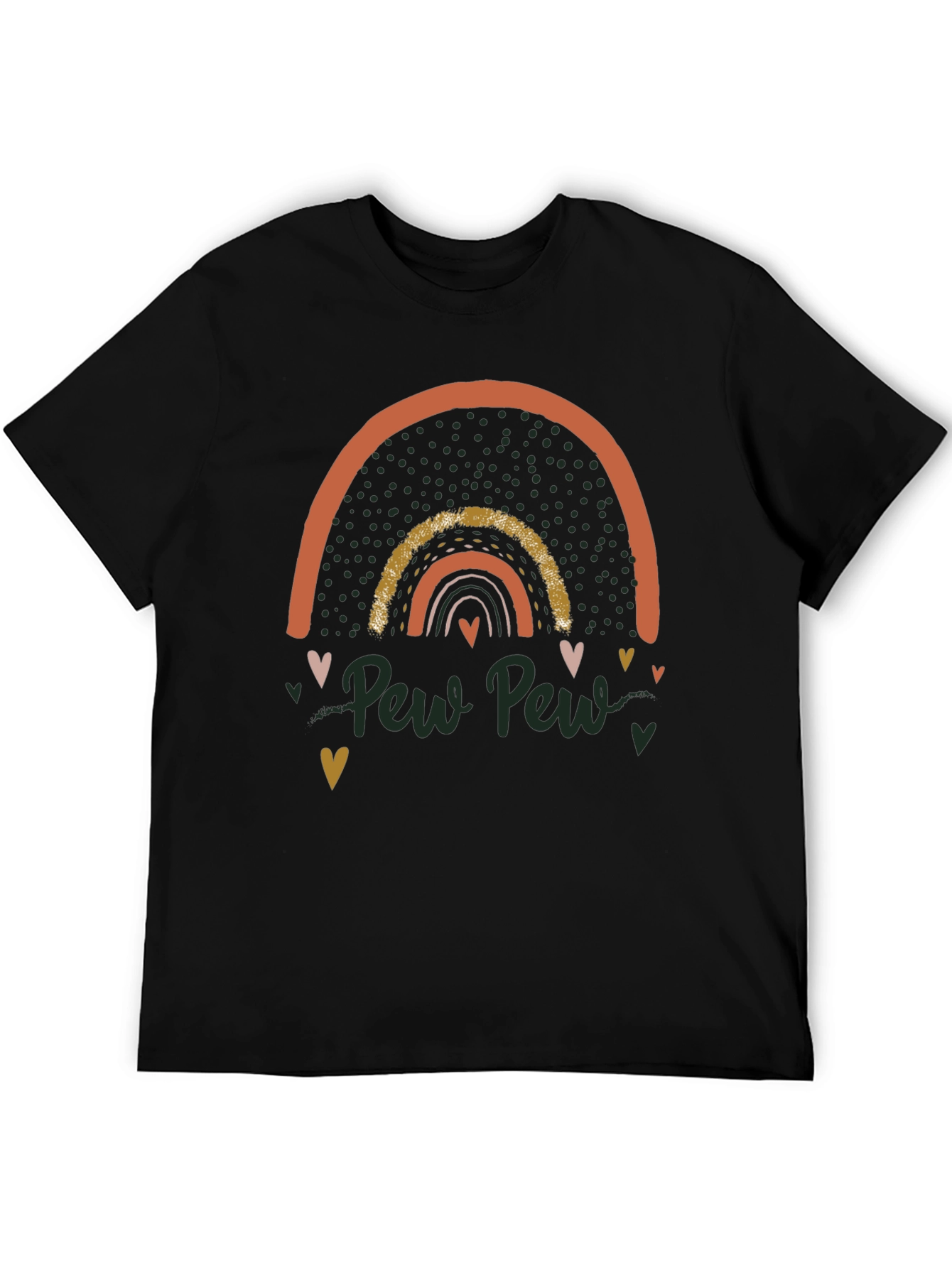 Pew Pew Rainbow Graphic Tee