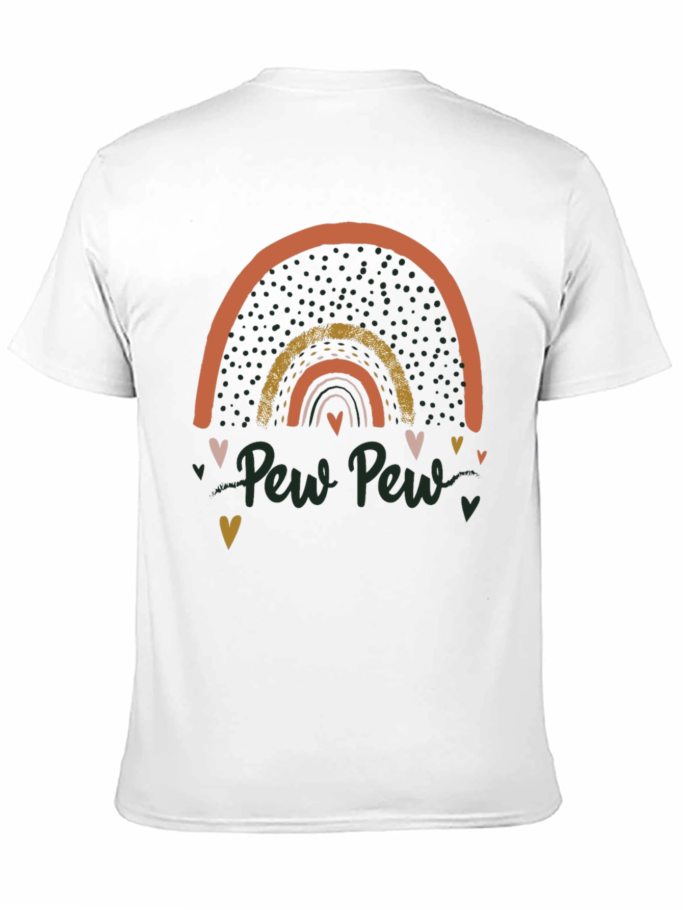 Pew Pew Rainbow Graphic Tee