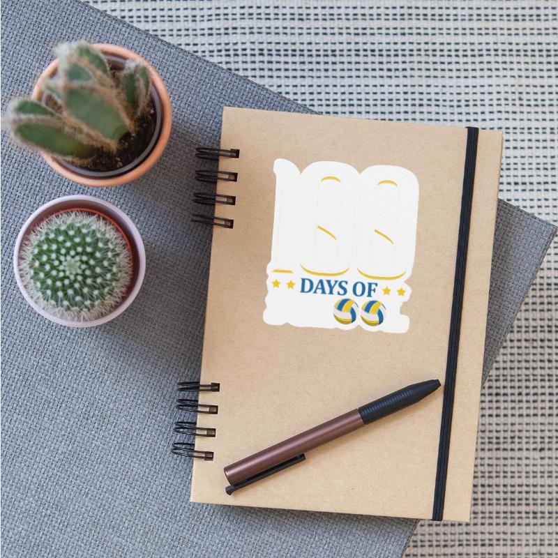 100 Days Of School Volley Ball Sports Game
