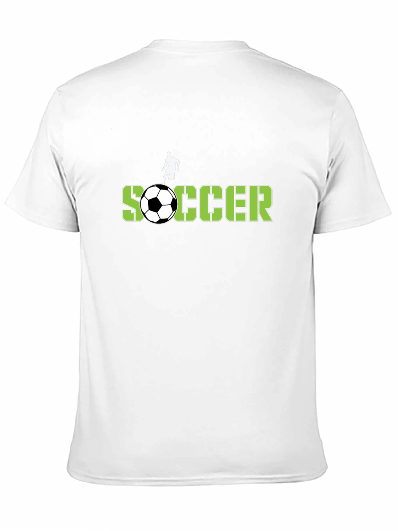 Soccer Graphic T-Shirt - Black Cotton Tee
