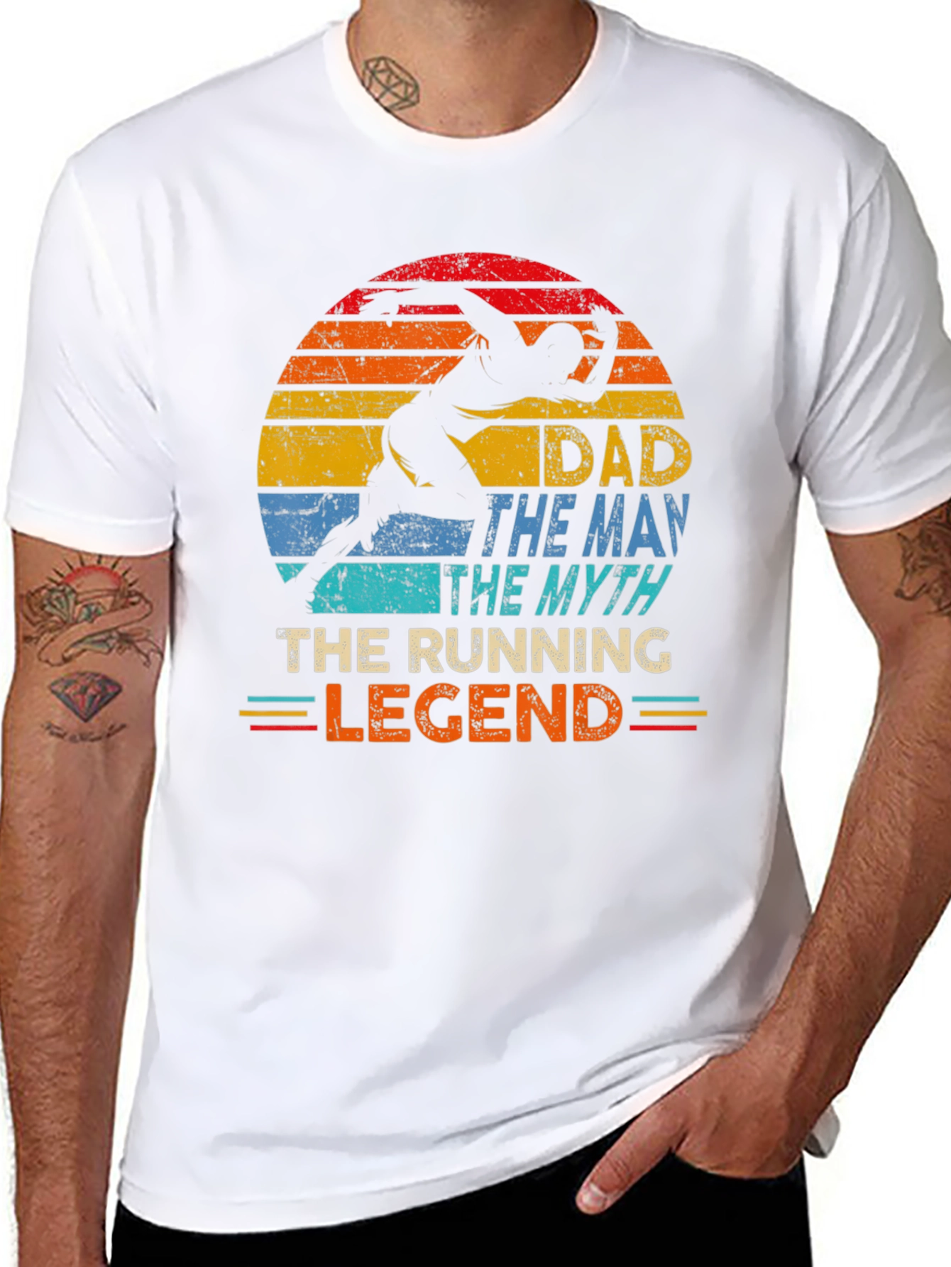 Dad Running Legend T-Shirt