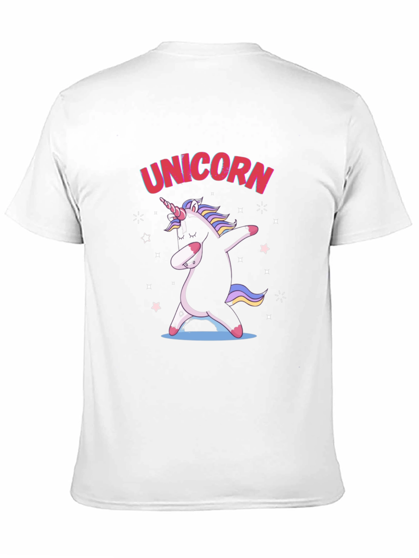 Unicorn Dab Black T-Shirt