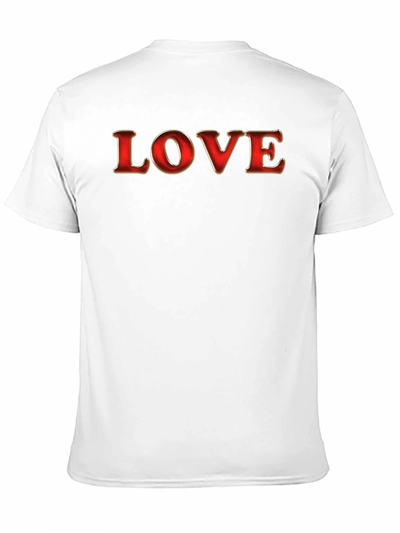 LOVE Graphic Tee - Stylish Black Cotton T-Shirt