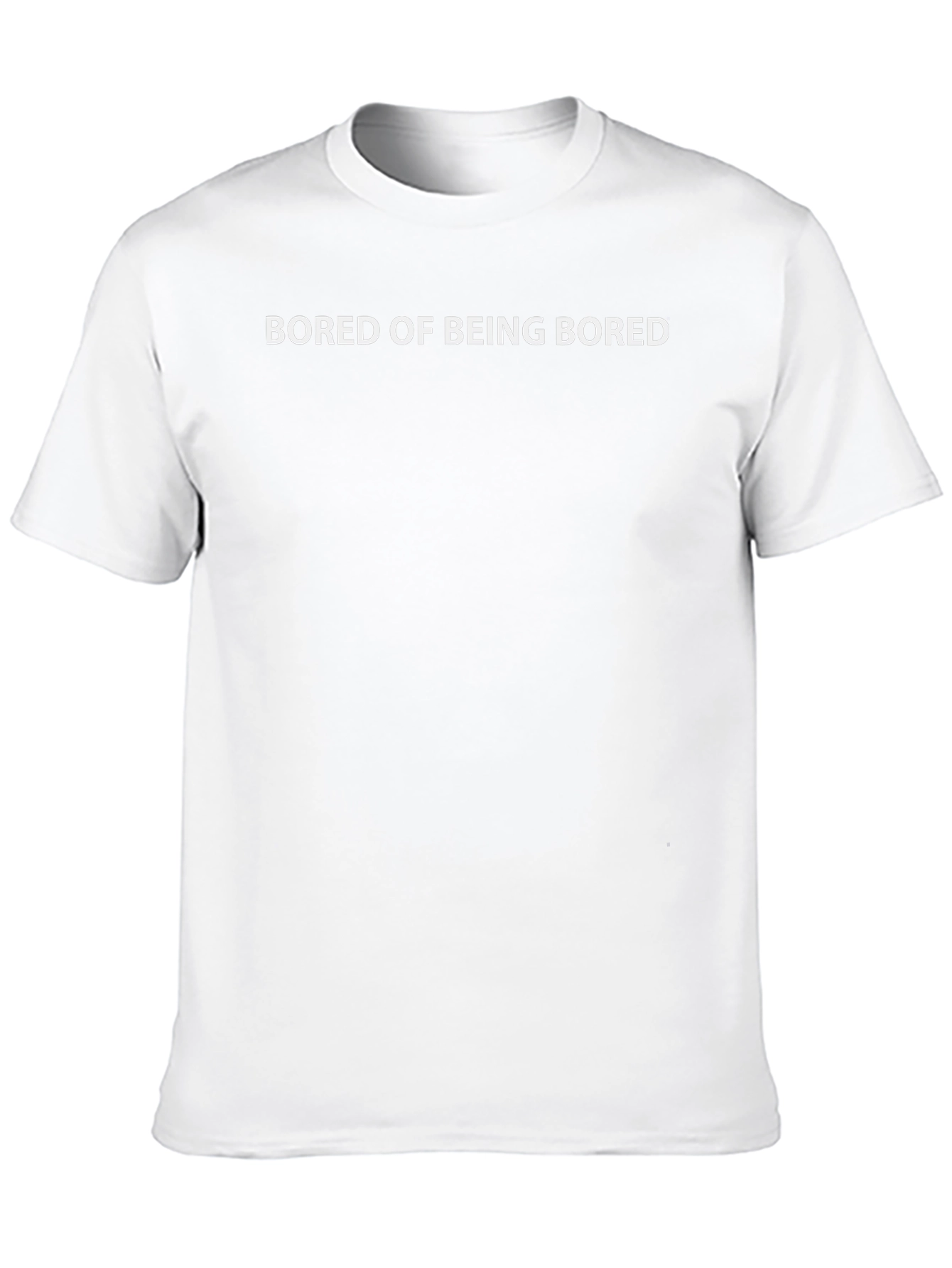 Bored of Being Bored Black T-Shirt