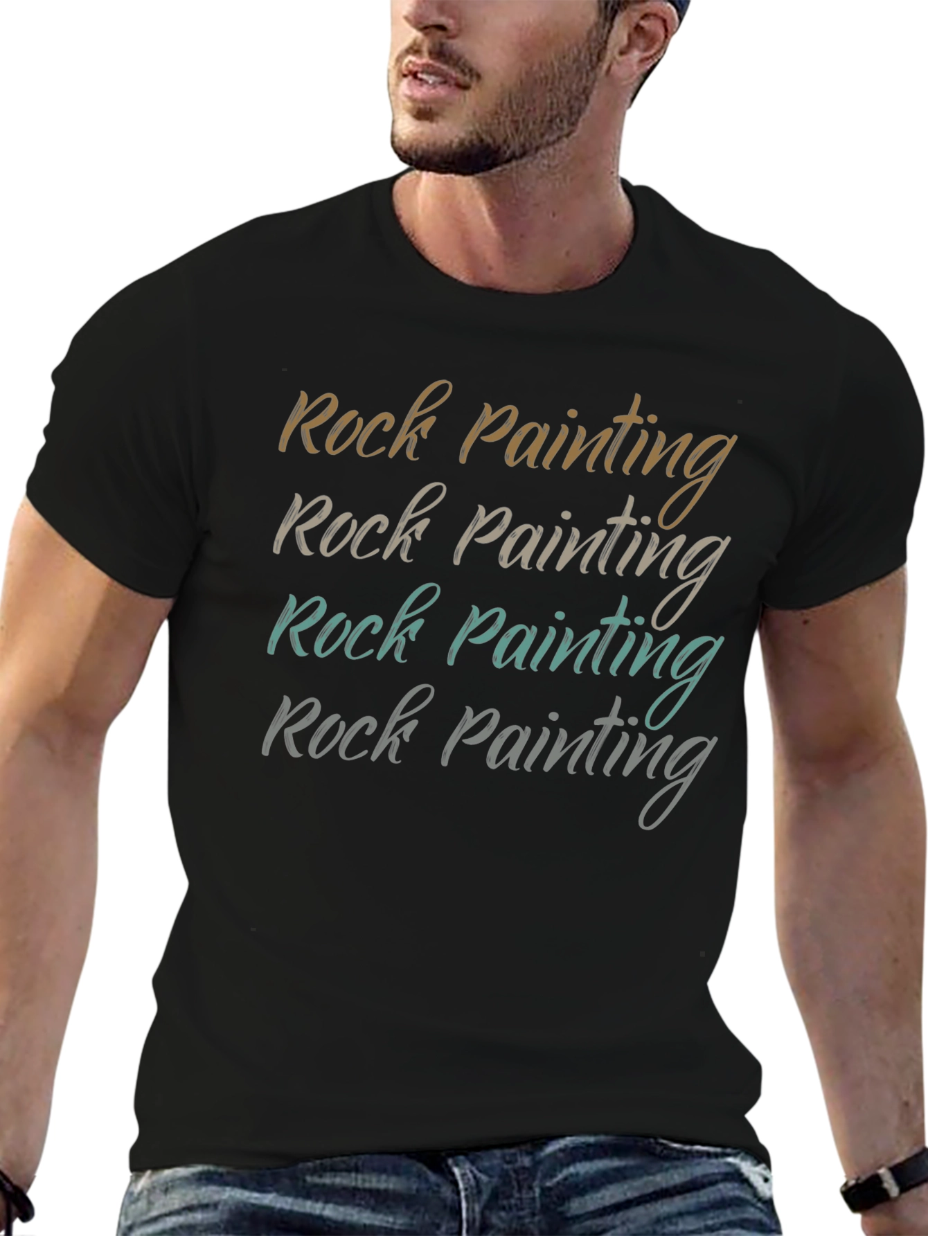 Rock Painting Graphic Tee