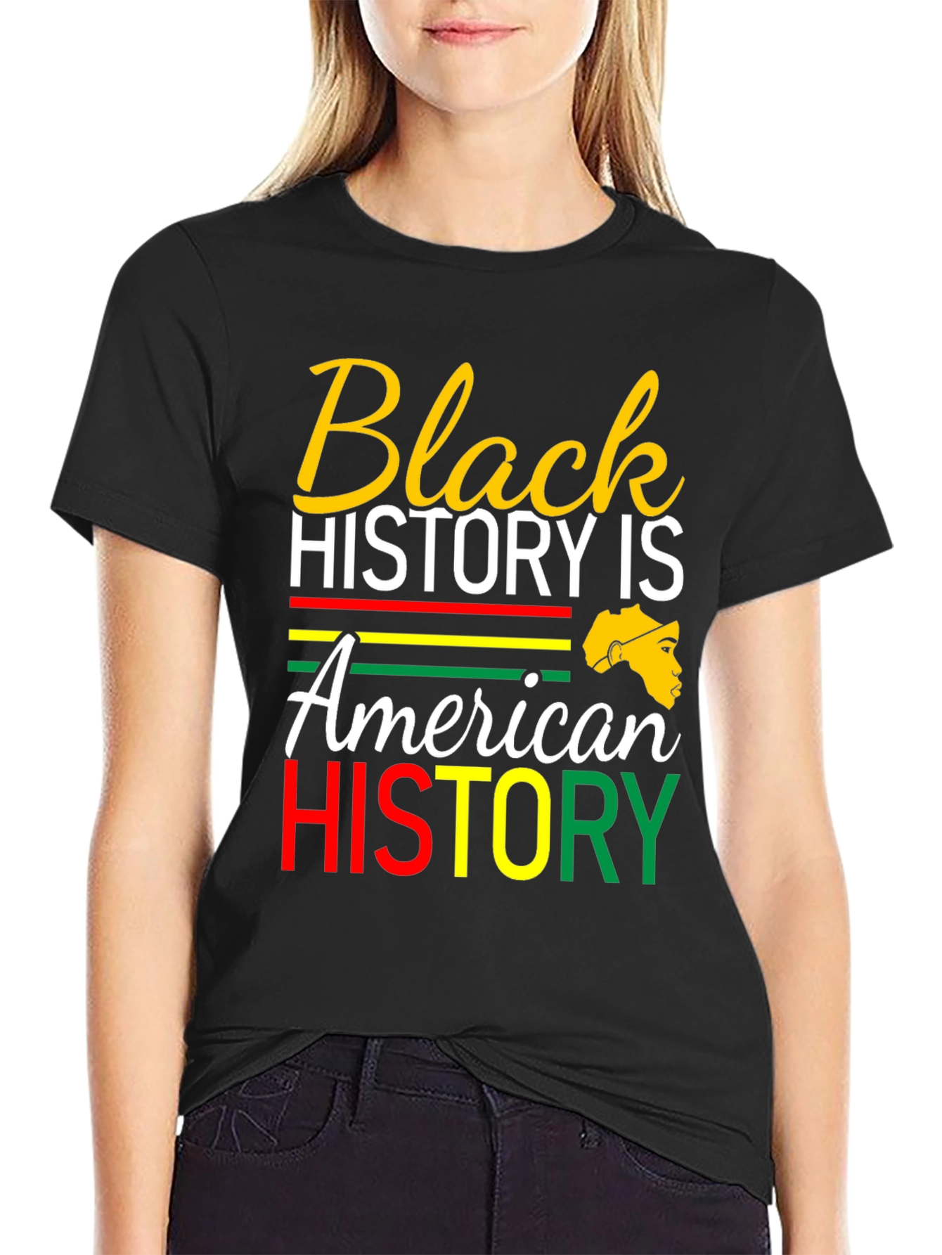 Black History is American History T-Shirt