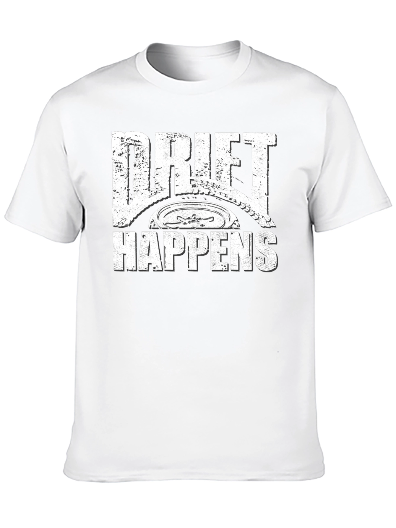Drift Happens Graphic Tee - Black