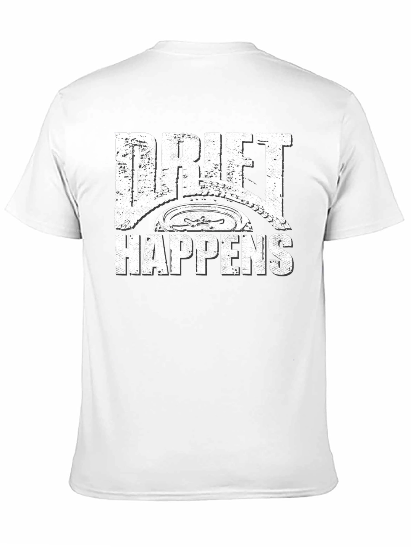 Drift Happens Graphic Tee - Black