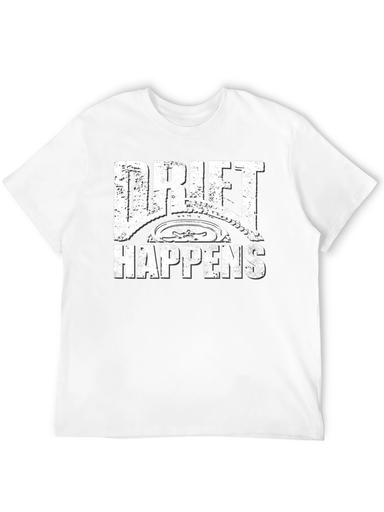 Drift Happens Graphic Tee - Black