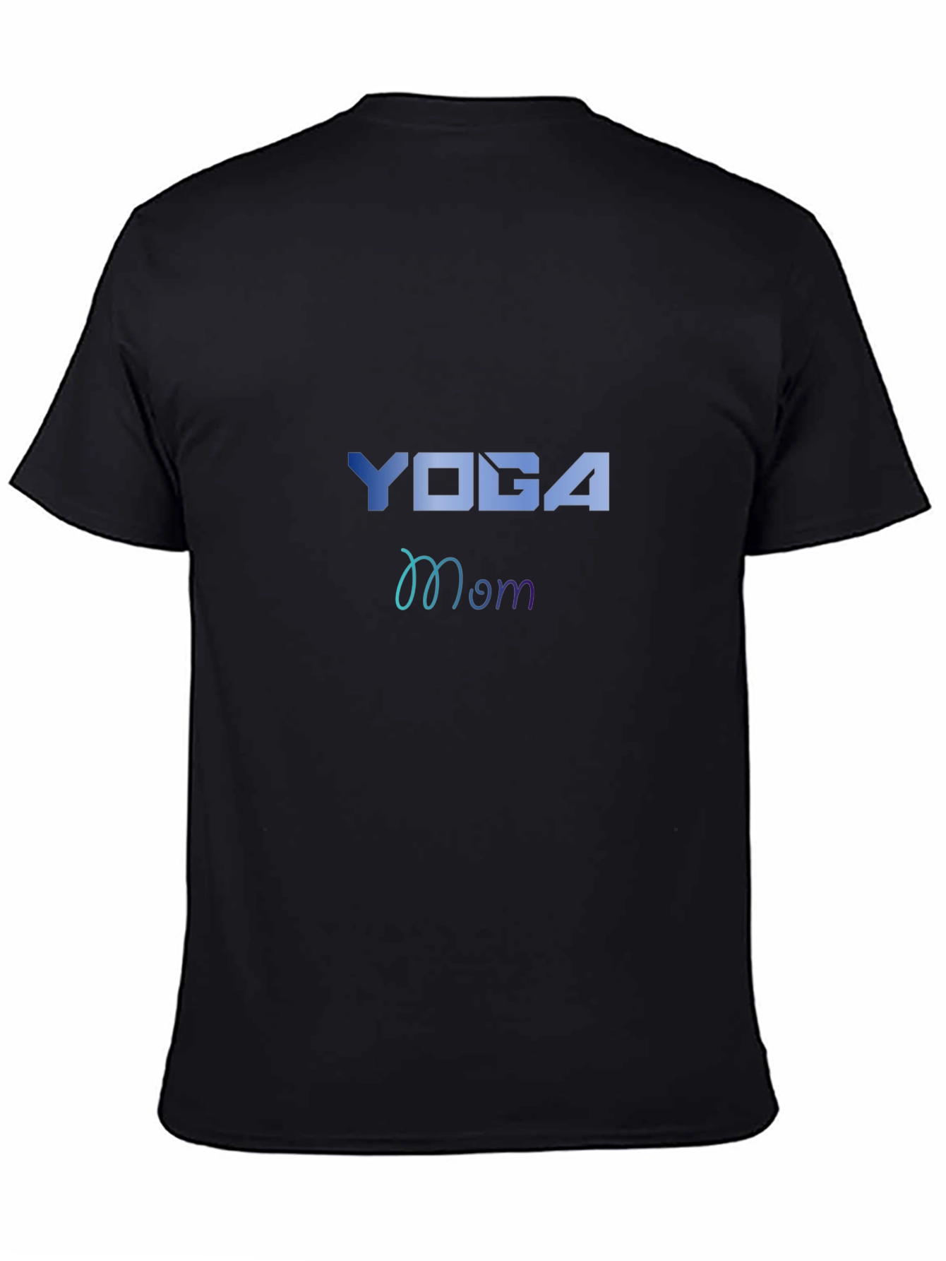 Yoga Mom Black T-Shirt