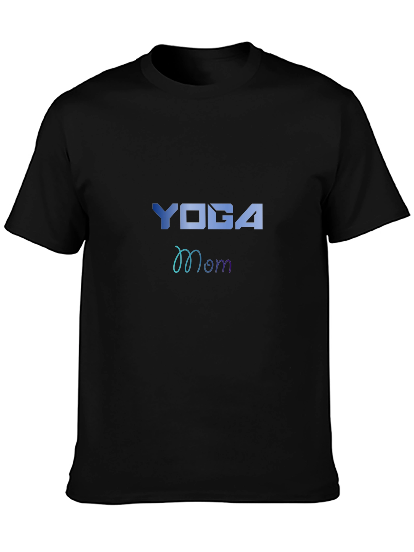 Yoga Mom Black T-Shirt