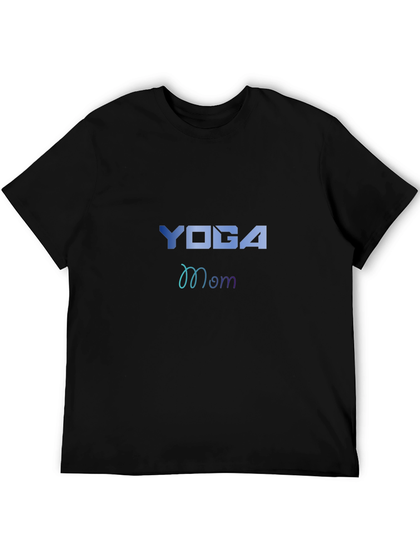 Yoga Mom Black T-Shirt