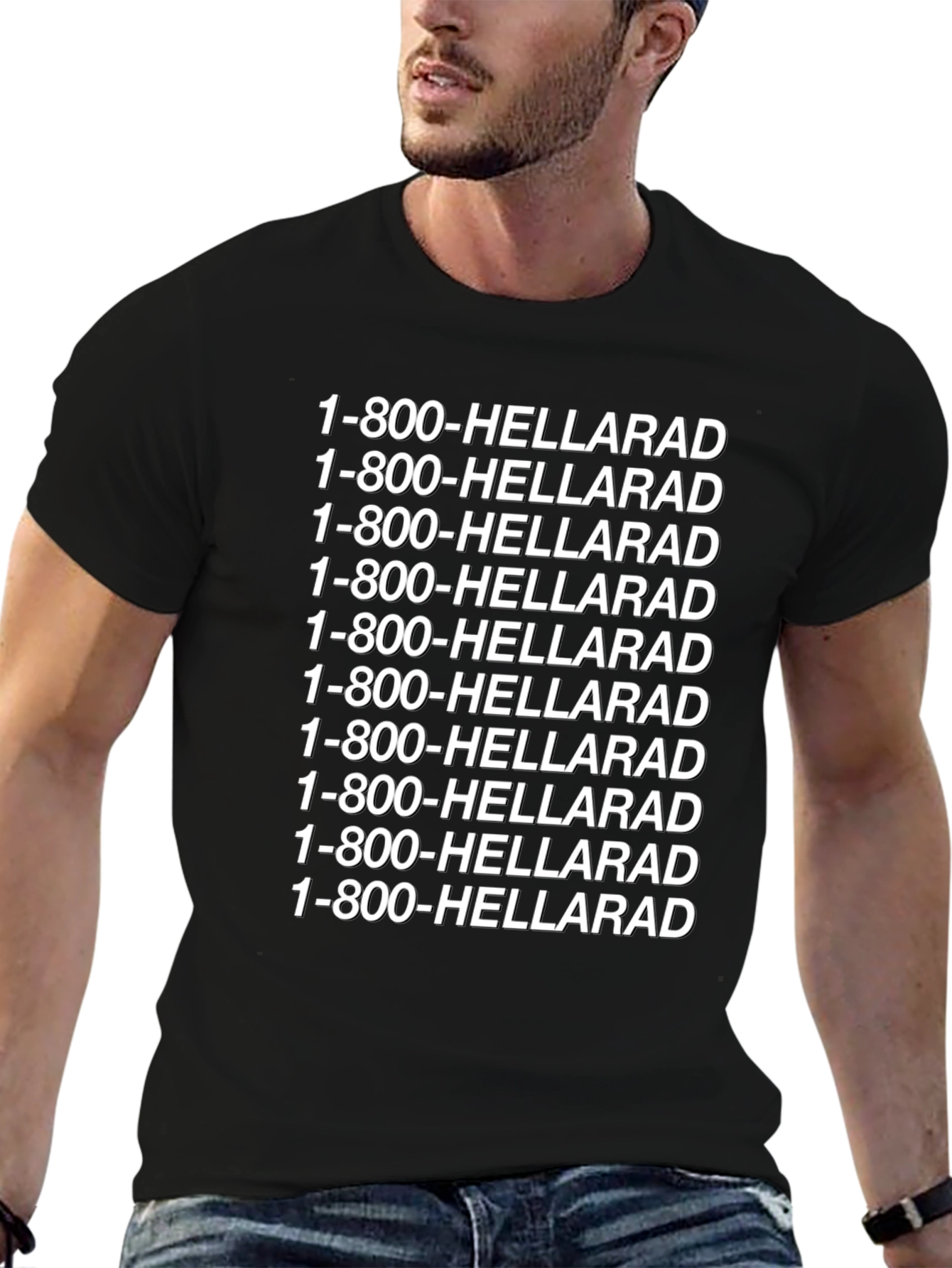 HELLARAD Graphic Tee - Bold Statement T-Shirt