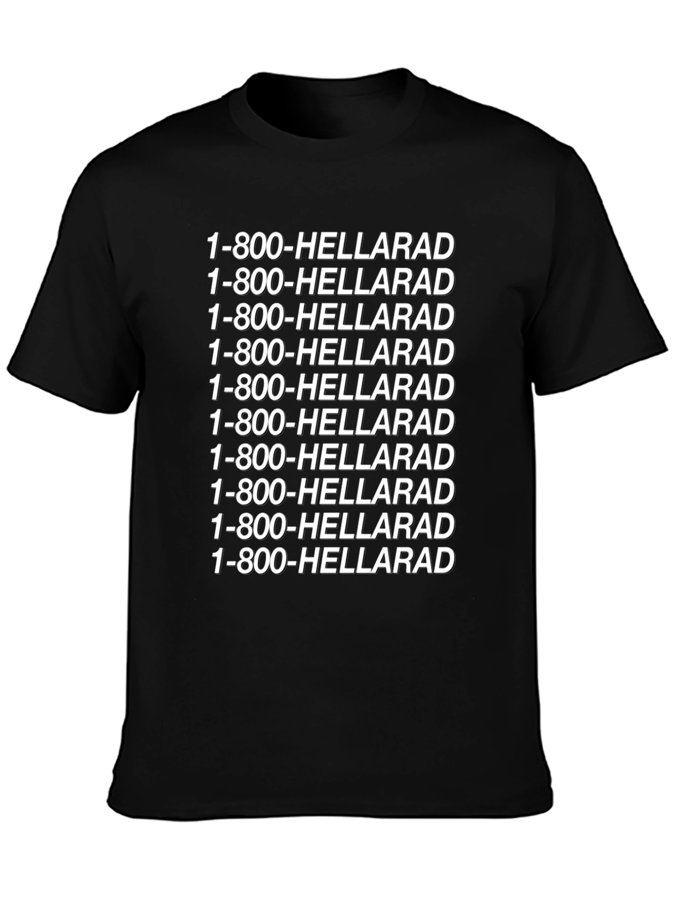 HELLARAD Graphic Tee - Bold Statement T-Shirt