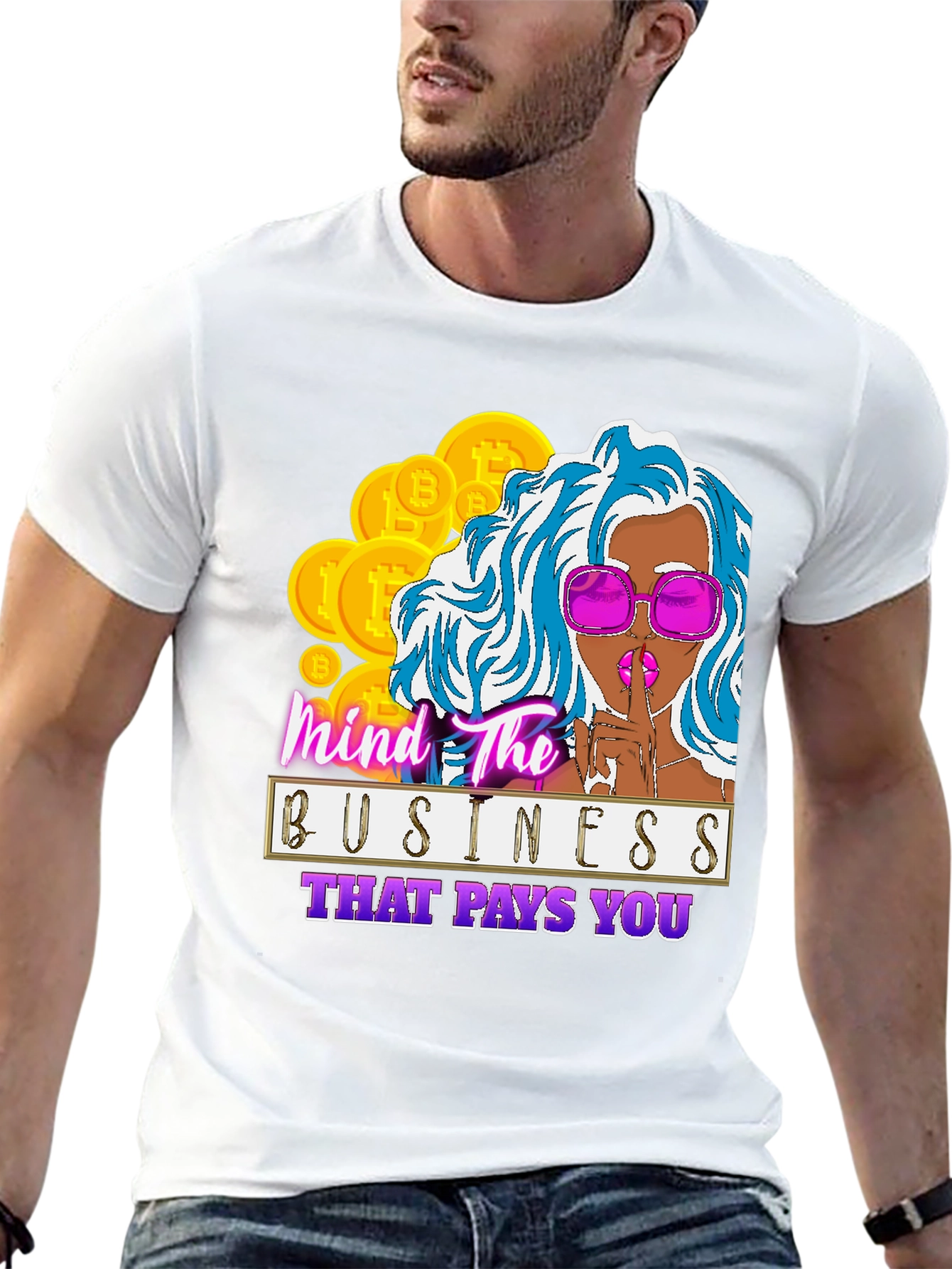 Mind The Business That Pays You Graphic Tee