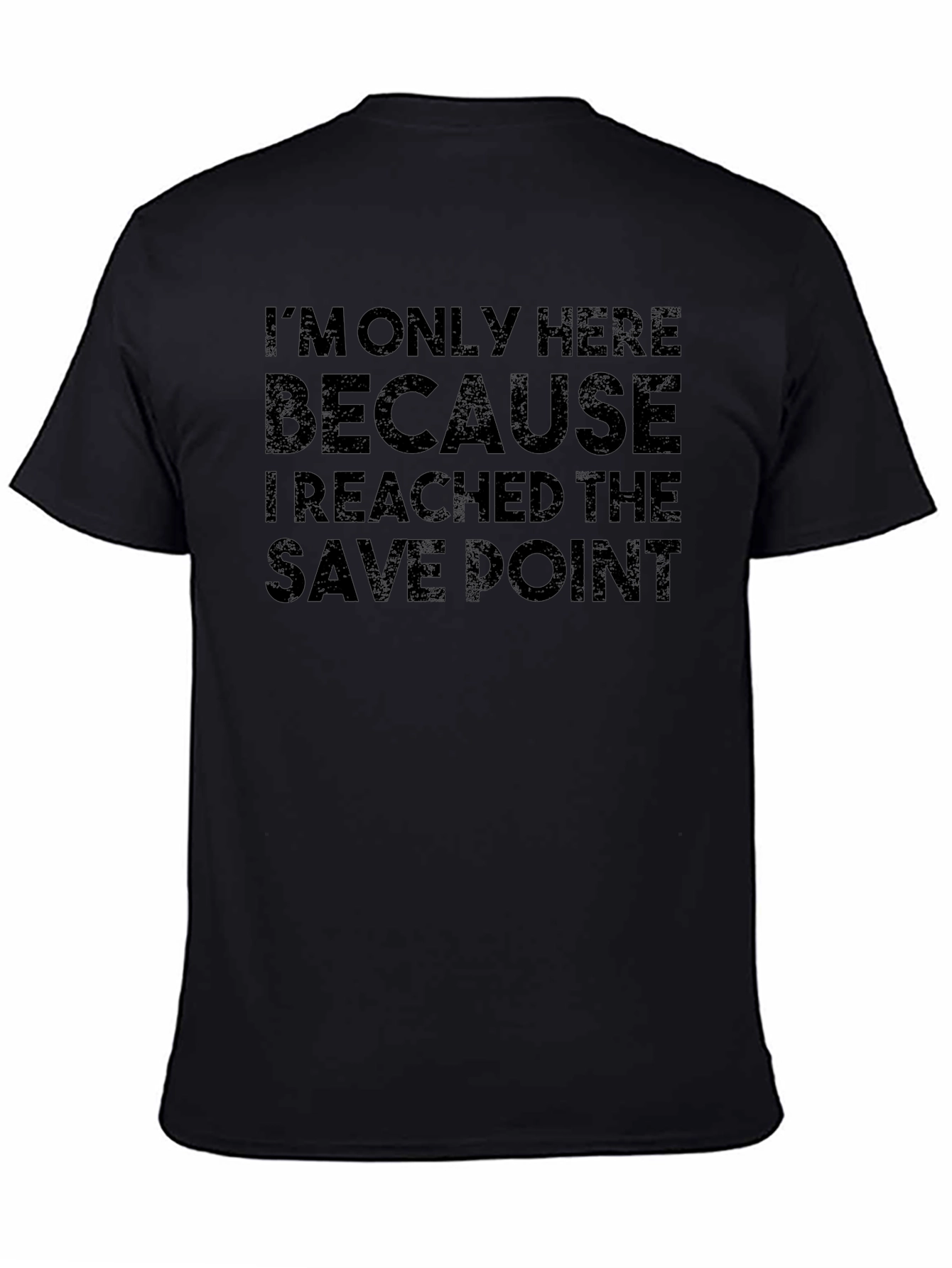 Gamer Save Point Black T-Shirt