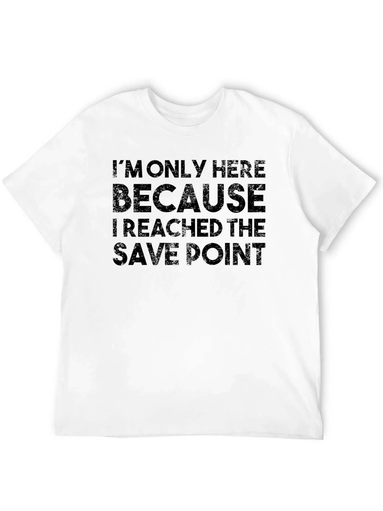 Gamer Save Point Black T-Shirt
