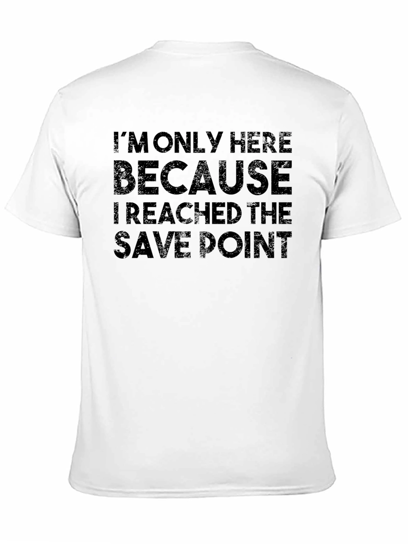 Gamer Save Point Black T-Shirt